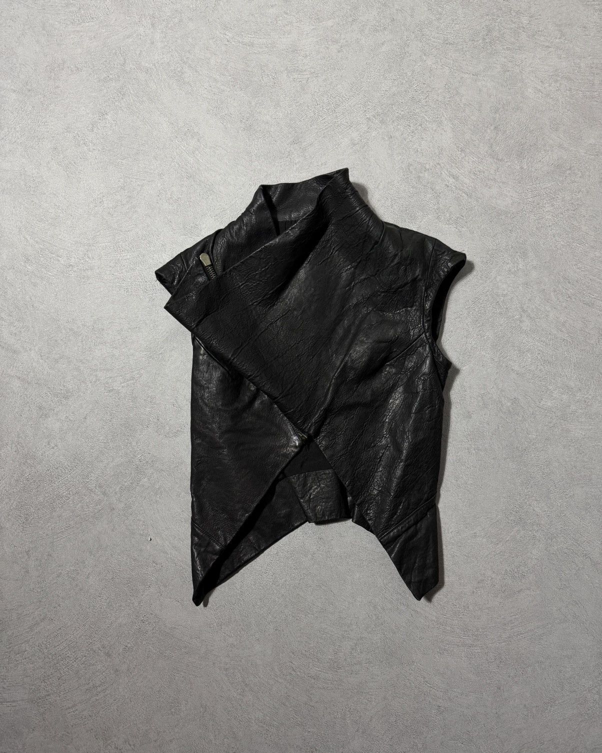 Rick Owens Rick Owens 2010SS ‘Release’ Lambskin Sculptural Vest Size S / US 4 / IT 40 - 4 Thumbnail