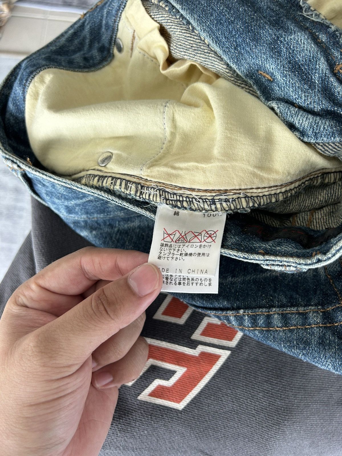 If Six Was Nine Morgan Homme Flared Jeans Size US 28 / EU 44 - 16 Thumbnail
