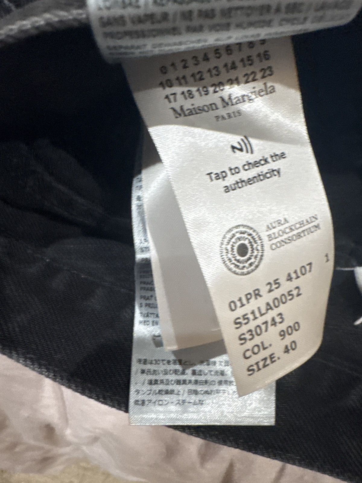 Maison Margiela Maison Margiela Straight Jeans With Contrasted Pockets Black Size US 31 - 6 Thumbnail