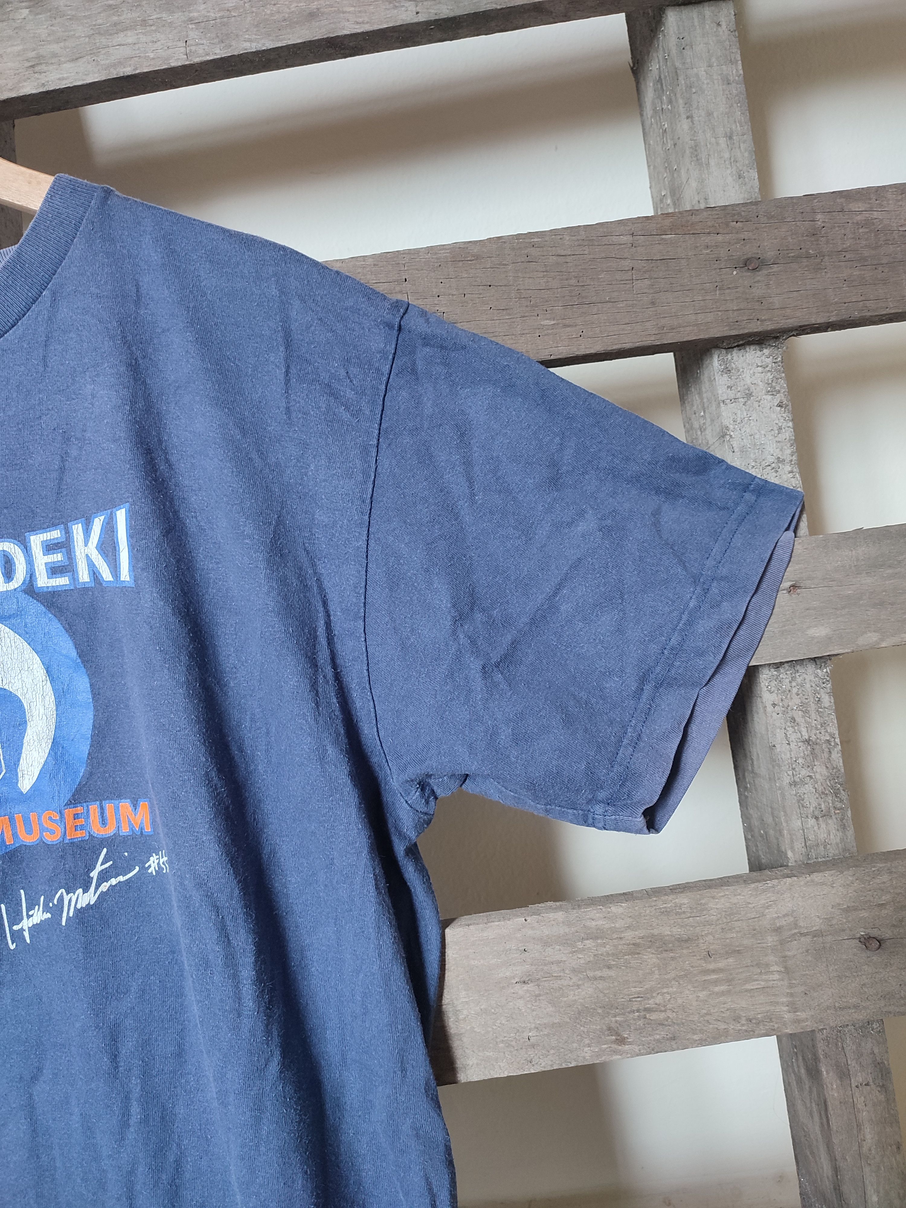 NFL 💥90s💥 MATSUI HIDEKI 55 BASEBALL MUSEUM FADED TEE Size US L / EU 52-54 / 3 - 2 Thumbnail