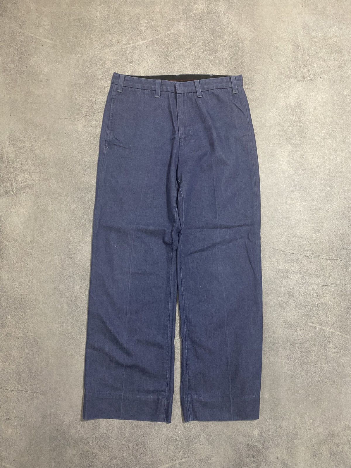 パンツ Levis STA-PREST CENTER-CREASED PANTS 90s Levi's Sta-Prest Vintage 90s Black Tab Beige Center Creased