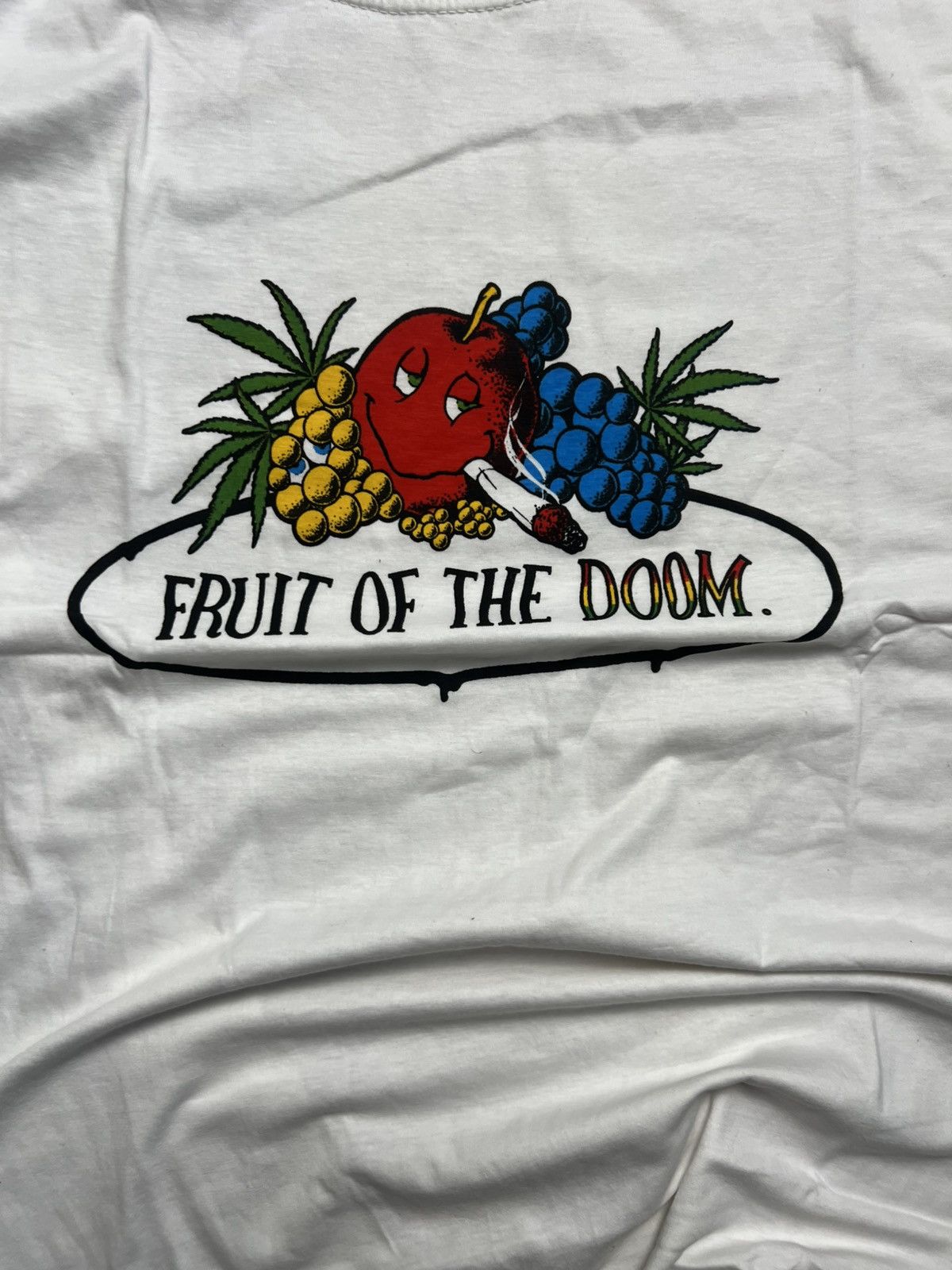 Other Fruit of the Doom Vintage T-Shirt XL Deadstock 90s Parody Size US XL / EU 56 / 4 - 4 Thumbnail