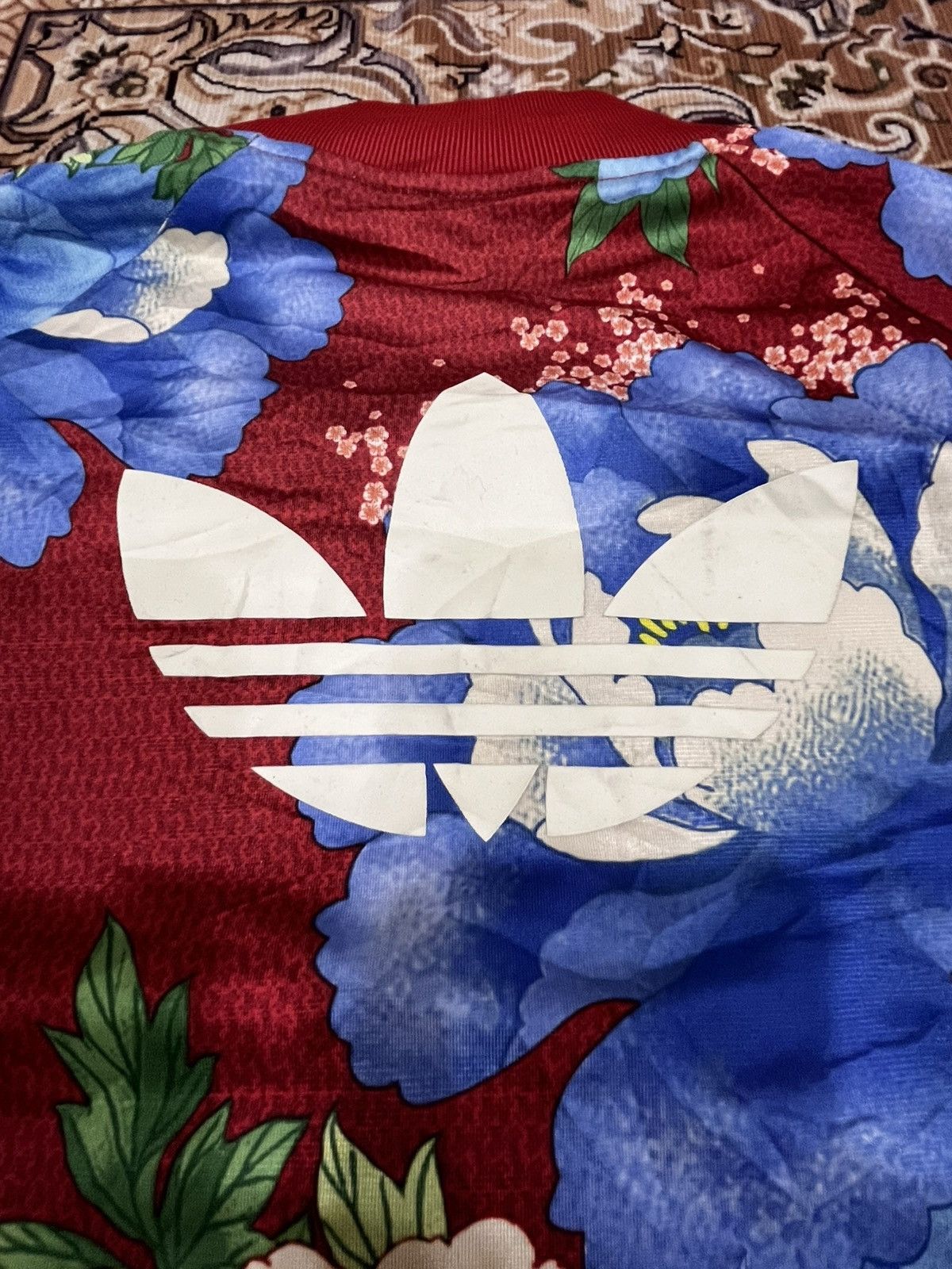 Adidas 🔥 Rare Adidas Chita Floral Jacket Size M / US 6-8 / IT 42-44 - 7 Thumbnail