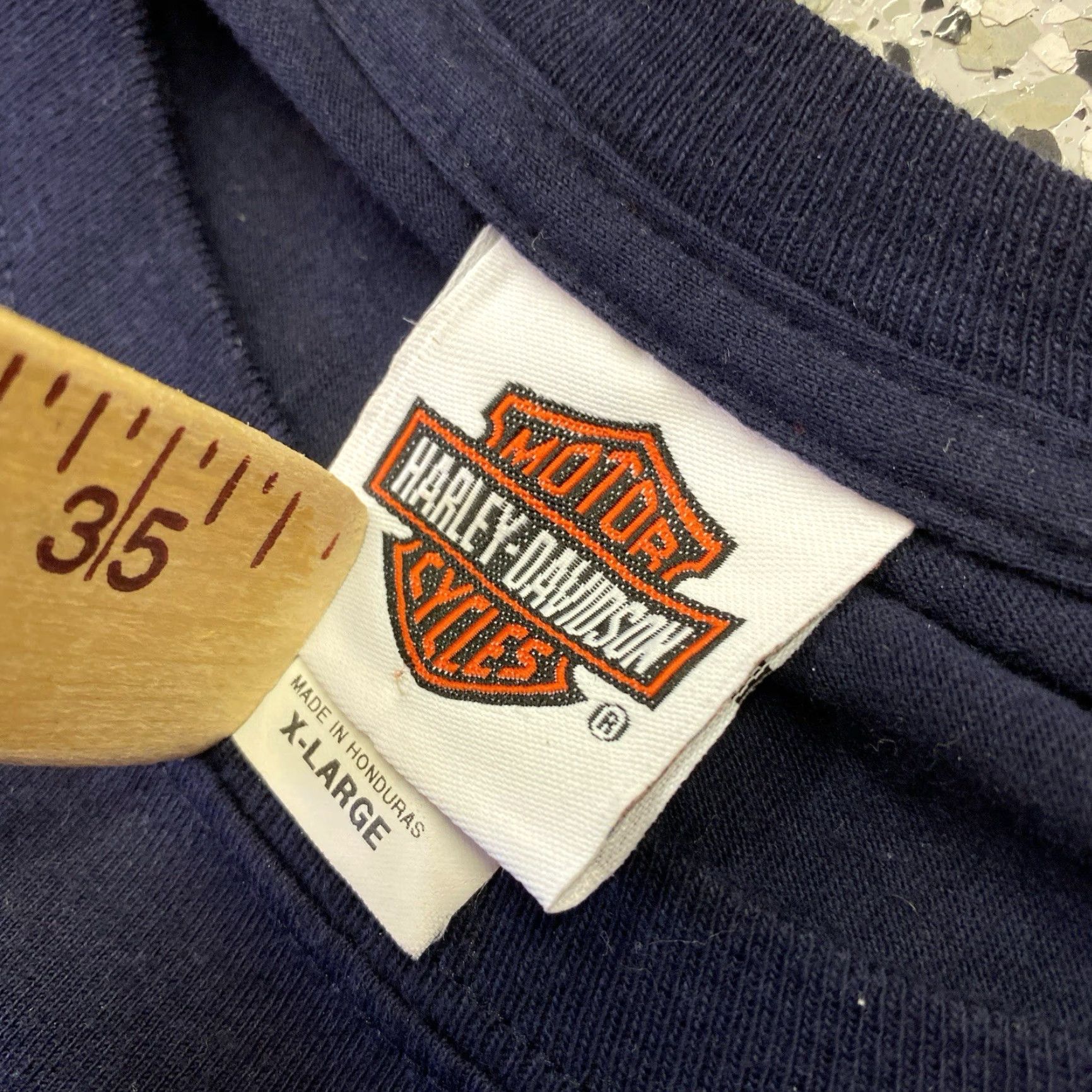 Harley Davidson VINTAGE Harley-Davidson T Shirt Adult XL Blue Crew Neck Short Sleeve Graphic Print 90s 00s Motorcycle Size US XL / EU 56 / 4 - 6 Thumbnail