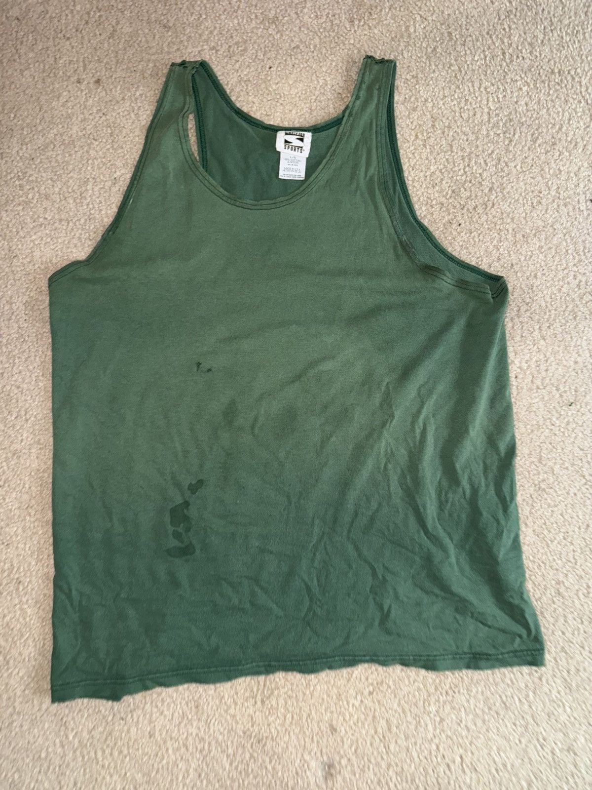 Vintage Vintage distressed tank top Size US L / EU 52-54 / 3 - 2 Thumbnail