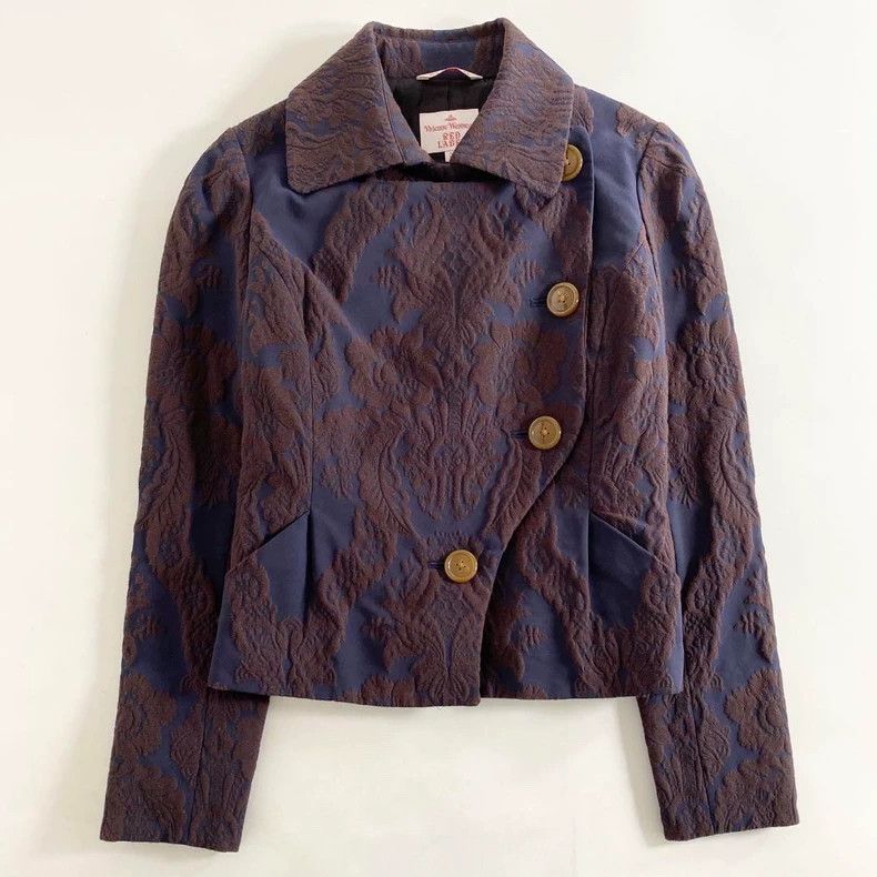 Vivienne Westwood Vintage Vivienne Westwood Embroidered Blazer - dmc Size M / US 6-8 / IT 42-44 - 1 Thumbnail