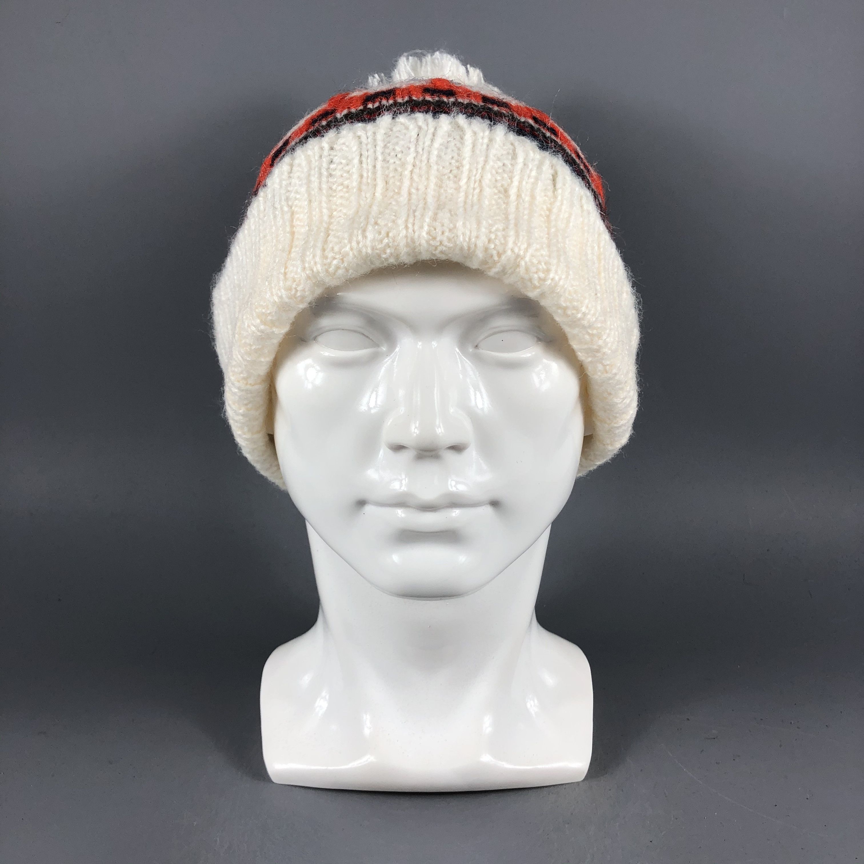 Vintage Gap Fair Isle PomPom Beanie Snow Hat Snow Cap -D1035 | Grailed