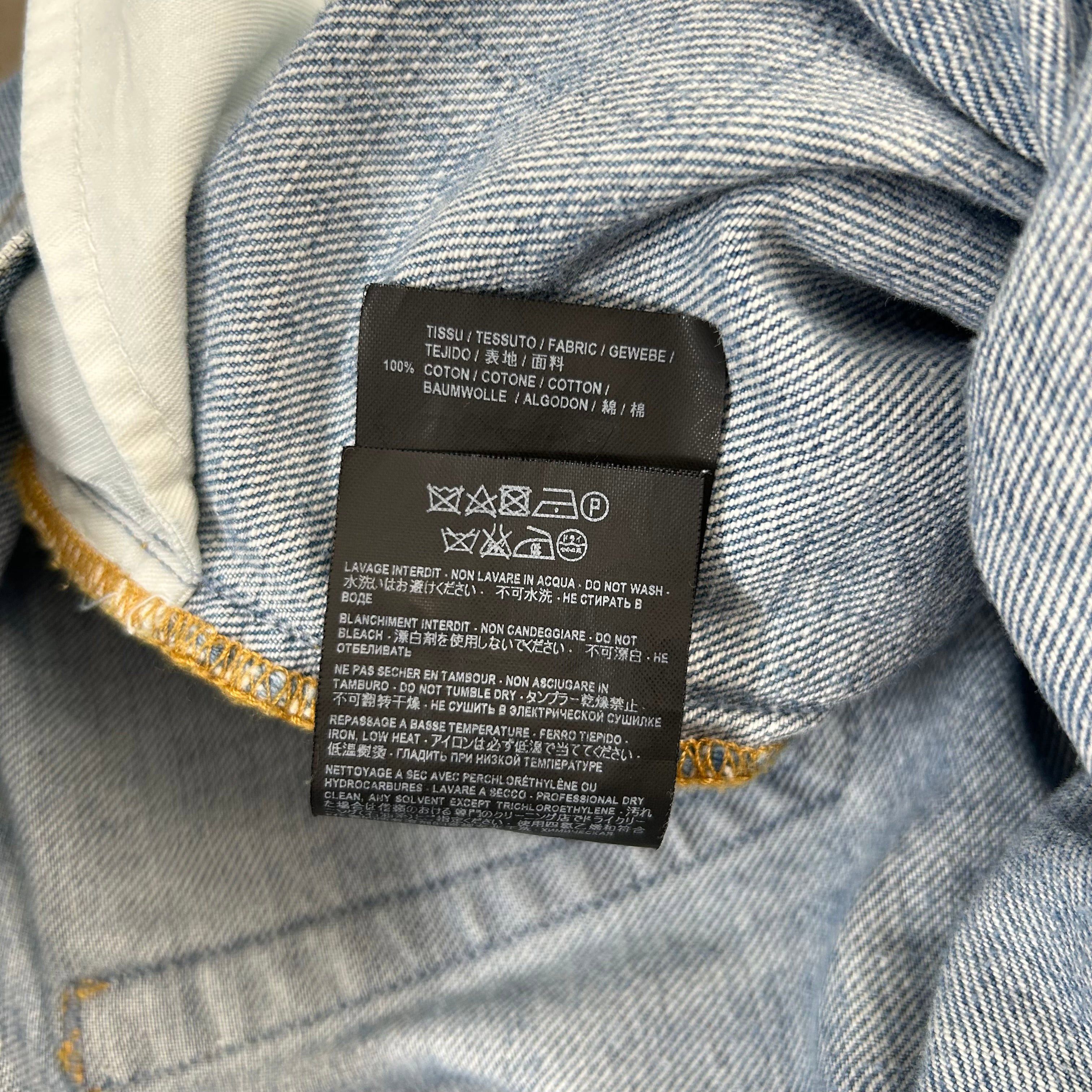Saint Laurent Paris Saint Laurent D02 Blue Skinny Jeans Size US 32 / EU 48 - 9 Thumbnail