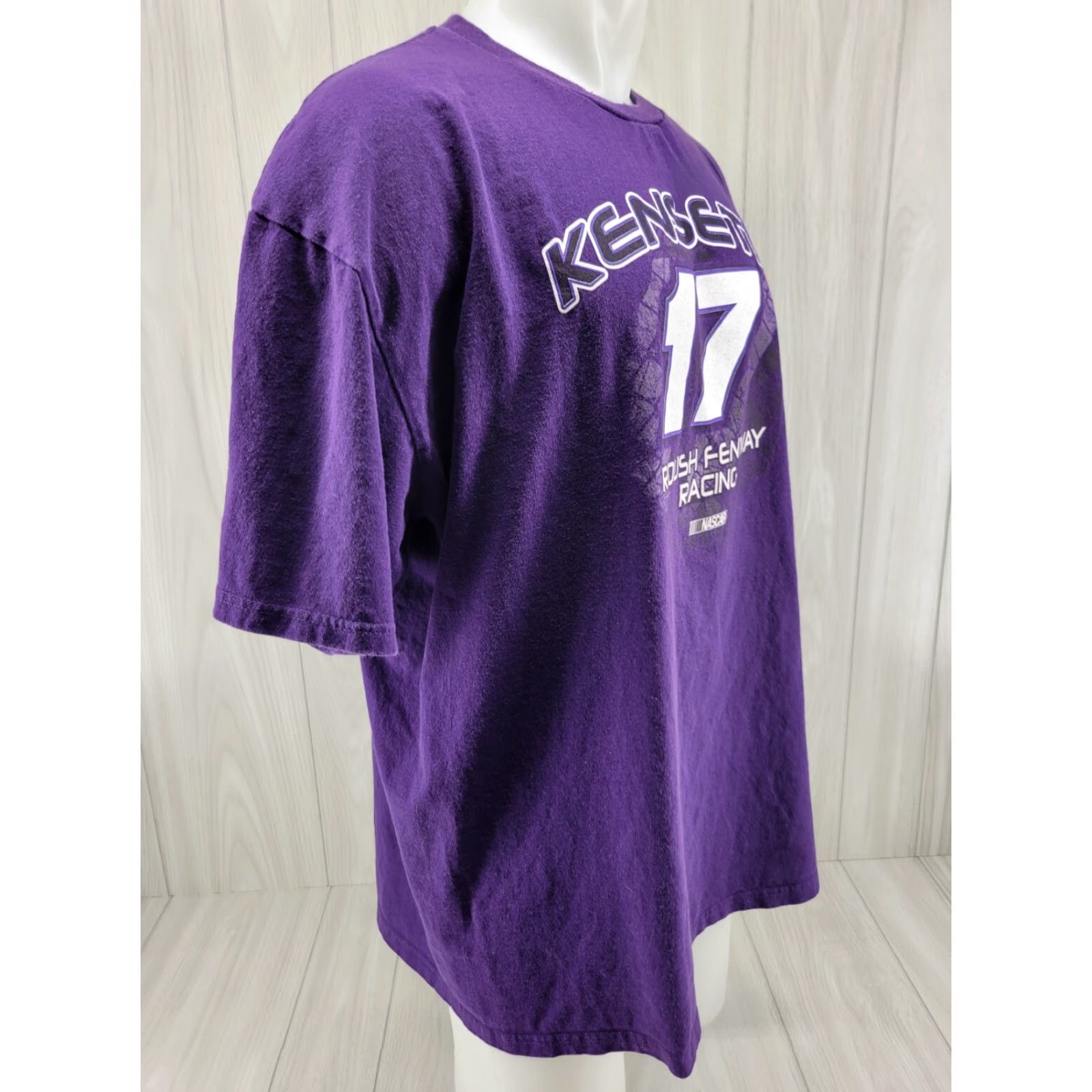 NASCAR NASCAR Matt Kenseth T Shirt Mens 2XL Purple Roush Fenway Racing Size US XXL / EU 58 / 5 - 5 Thumbnail