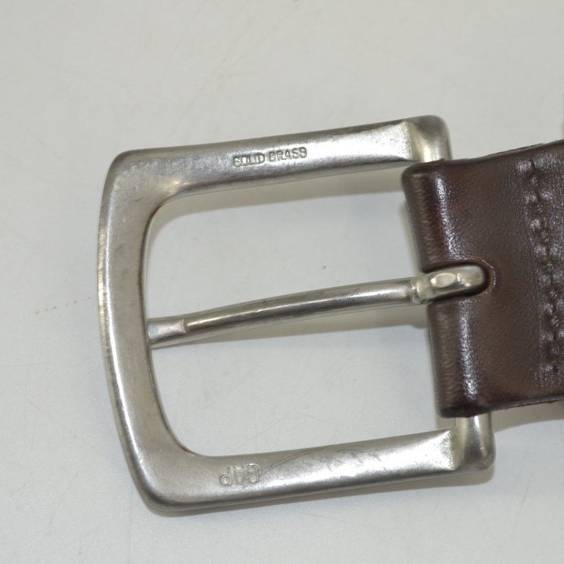 Gap Gap Mens Genuine Leather Belt Dress Casual Classic Size 36 Size 36 - 9 Thumbnail