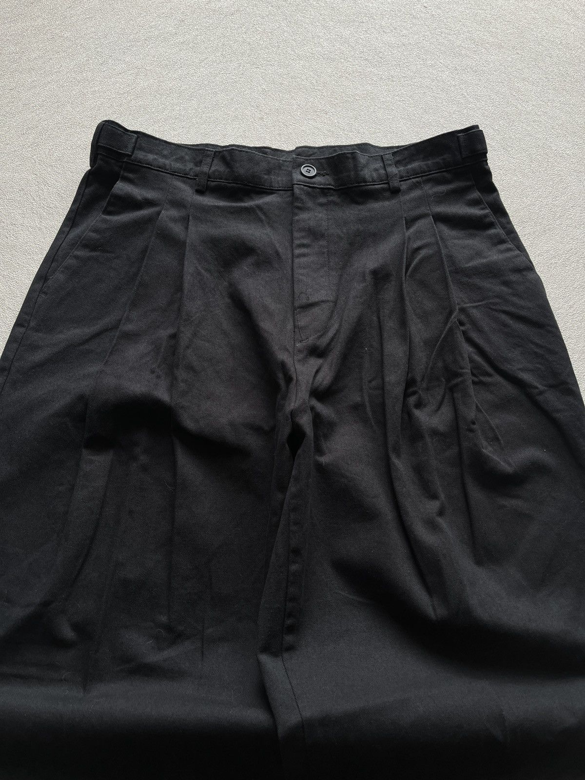 Number (N)ine 2000s Sense Pleats Super Wide Balloon Pants Size US 34 / EU 50 - 2 Thumbnail