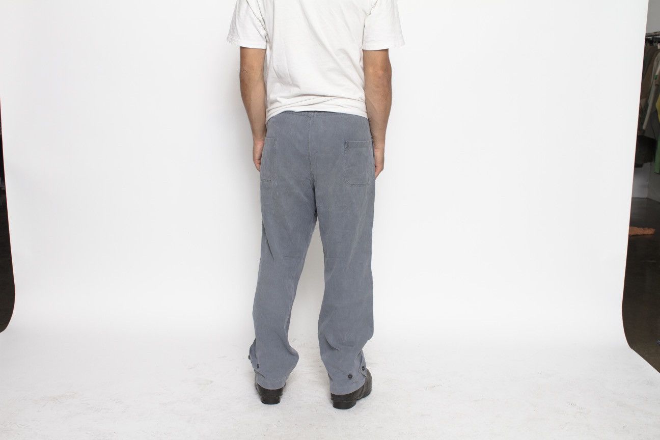 Vintage FADED BLUE FRENCH WORKWEAR PANTS WITH DOUBLE KNEE Size US 38 / EU 54 - 5 Thumbnail