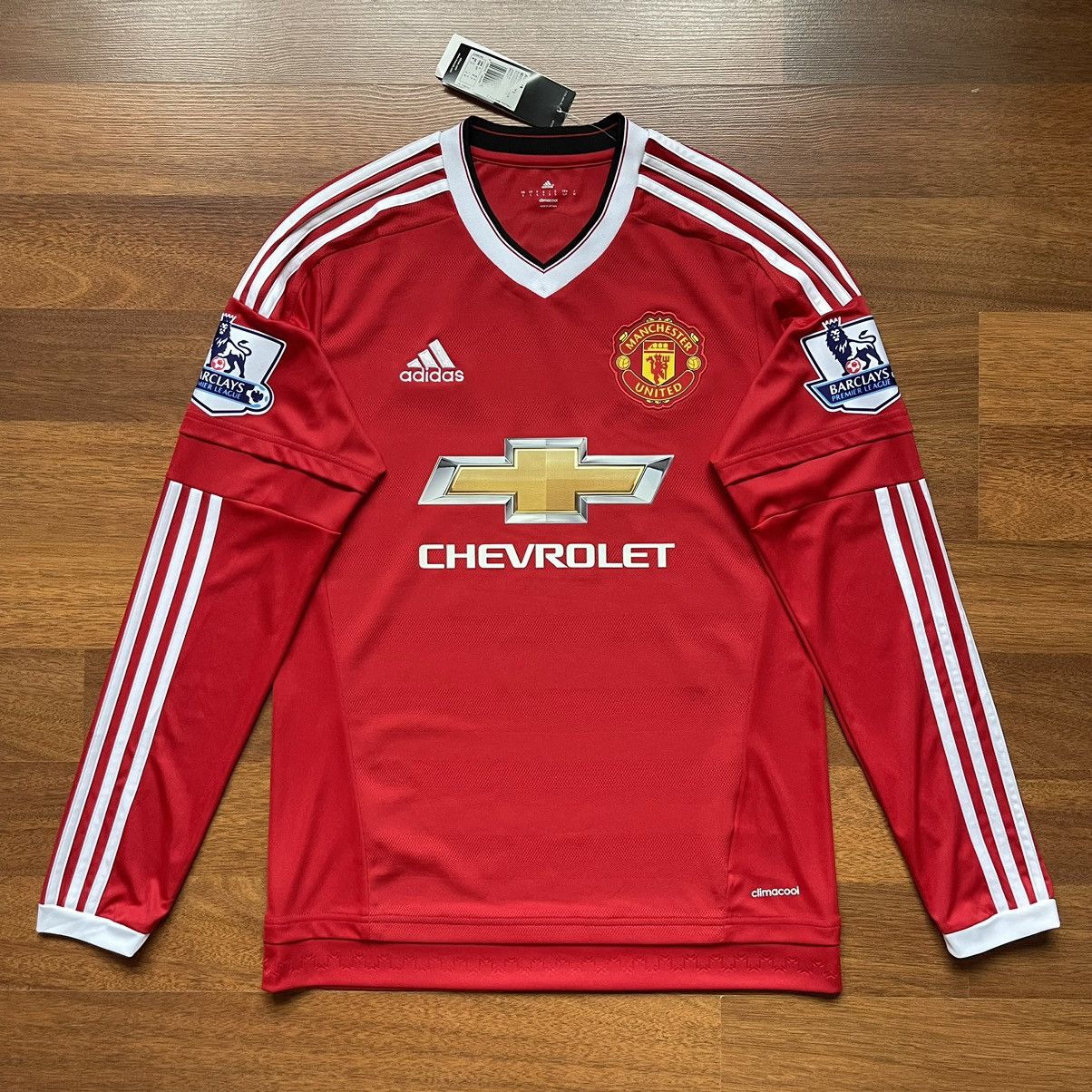 Adidas × Vintage MANCHESTER UNITED ADIDAS 2015/2016 SOCCER JERSEY #10 ROONEY Size US S / EU 44-46 / 1 - 2 Thumbnail
