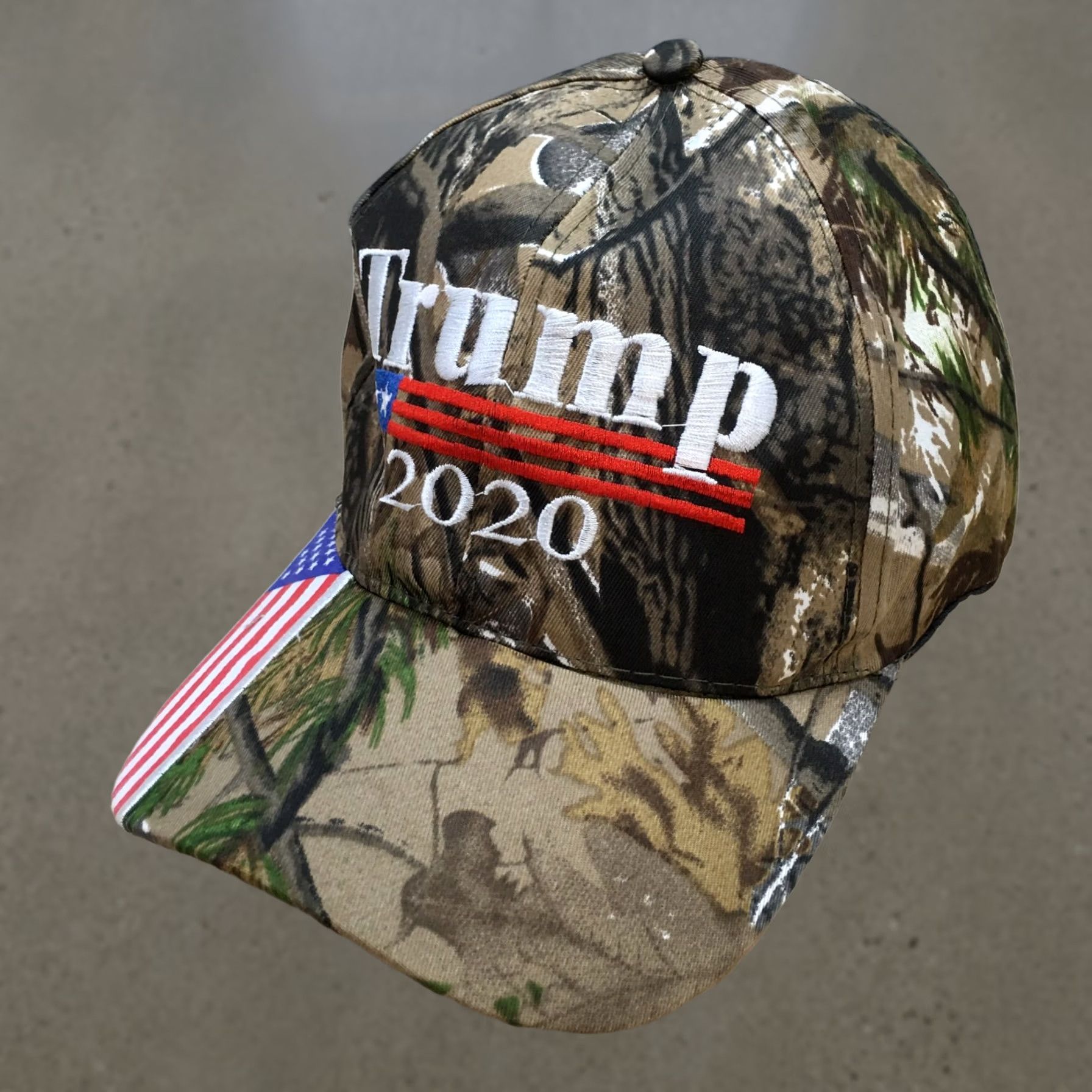 Logo 7 Trump 2020 Baseball Hat Mens Green One Size Curved Brim Embroidered Logo Size ONE SIZE - 1 Thumbnail