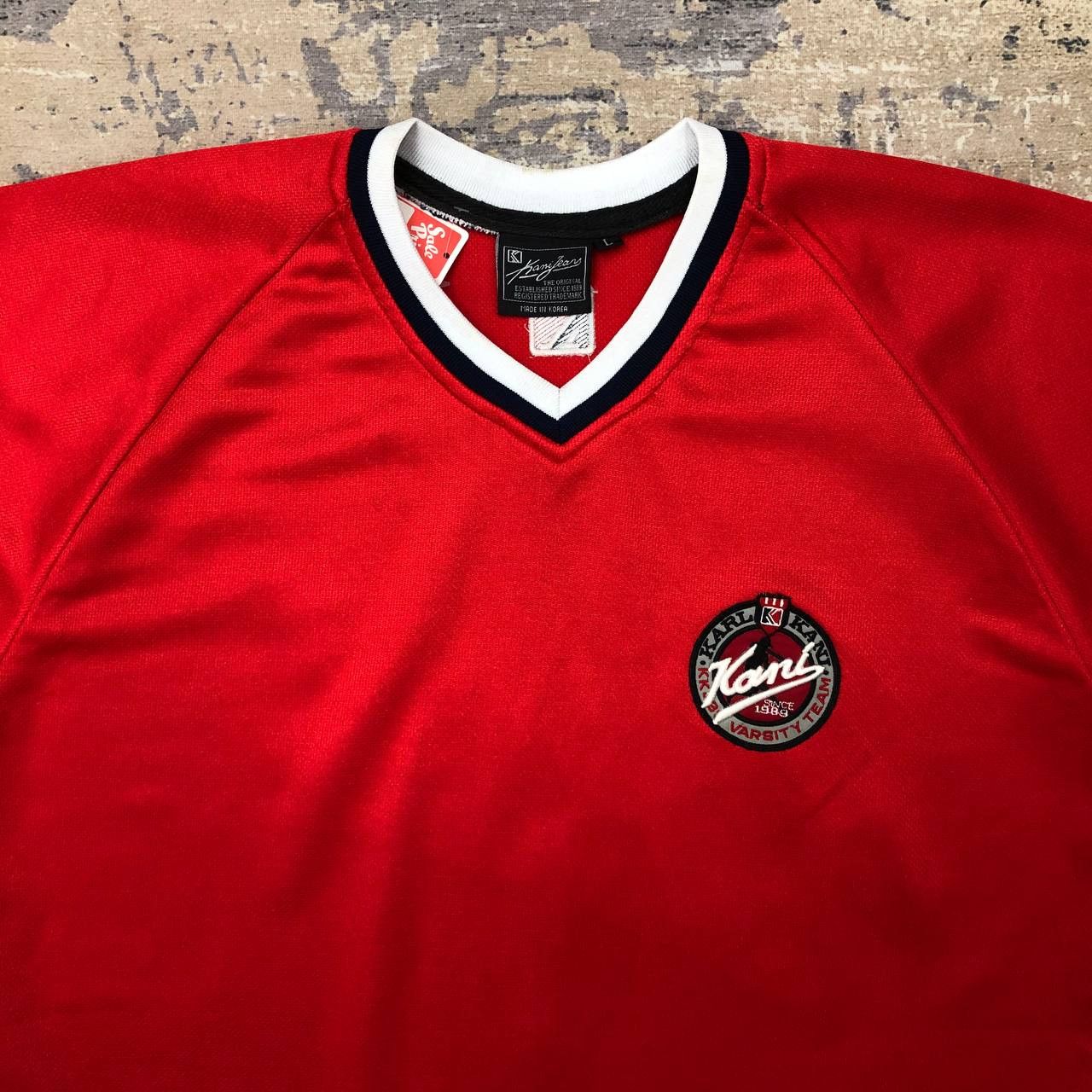 Karl Kani T152 90s KARL KANI VARSITY TEAM JERSEY Size US L / EU 52-54 / 3 - 3 Thumbnail
