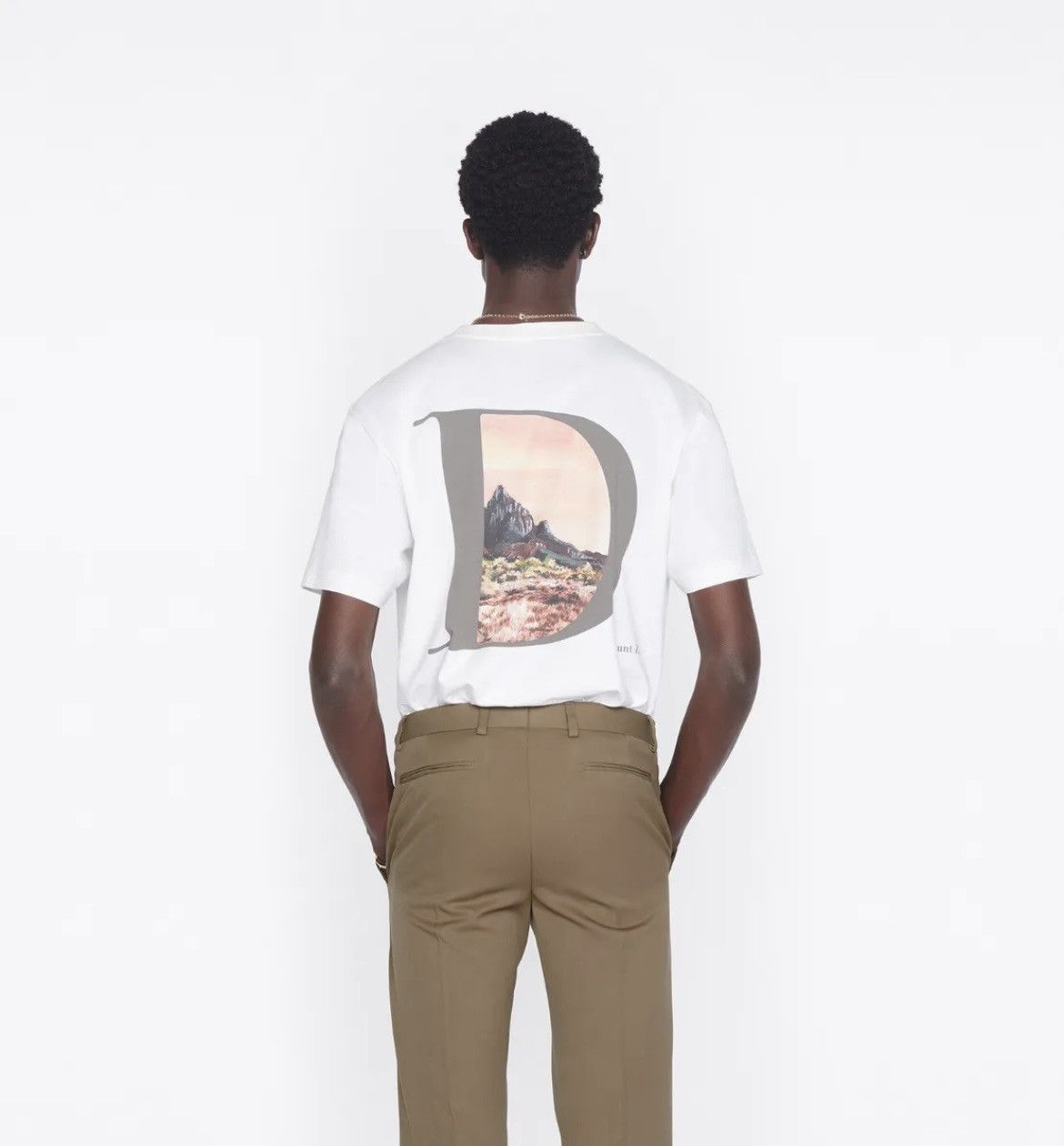 Dior Dior Homme Jack Kerouac Mount Zion T shirt Pre Fall 2022 Size US M / EU 48-50 / 2 - 2 Thumbnail