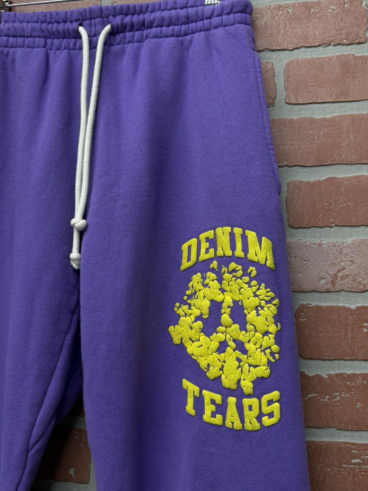 DENIM TEARS Size S - Denim Tears Denim University Sweatpants Purple Size US 30 / EU 46 - 3 Thumbnail