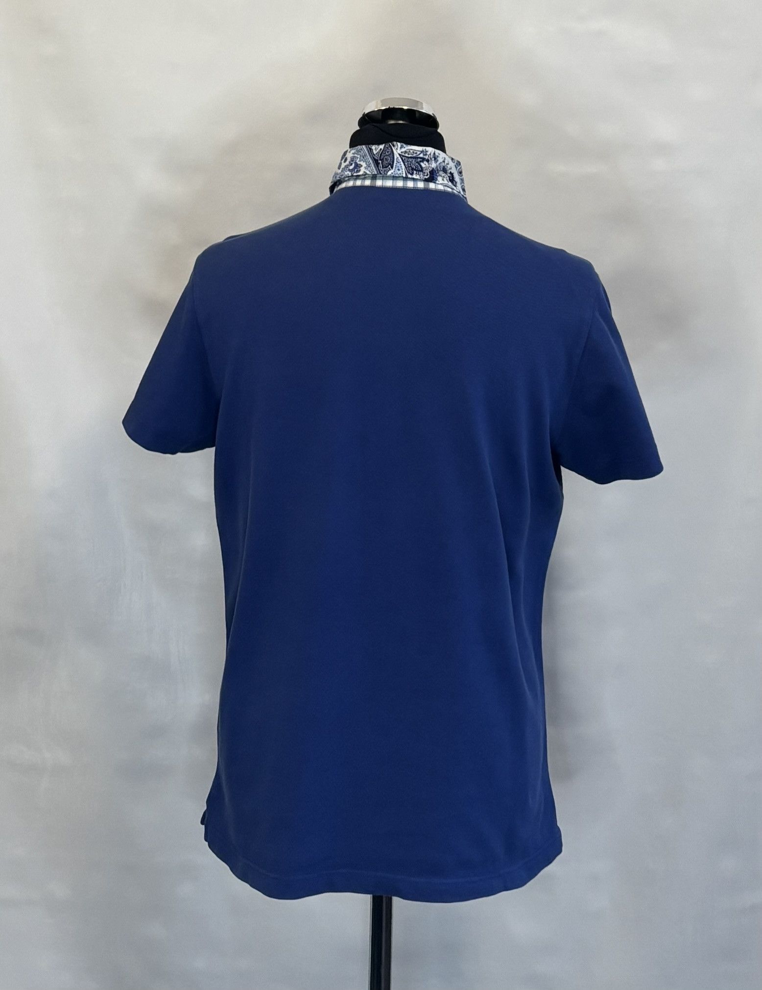 Etro Polo Etro Blue Large Size US L / EU 52-54 / 3 - 2 Thumbnail