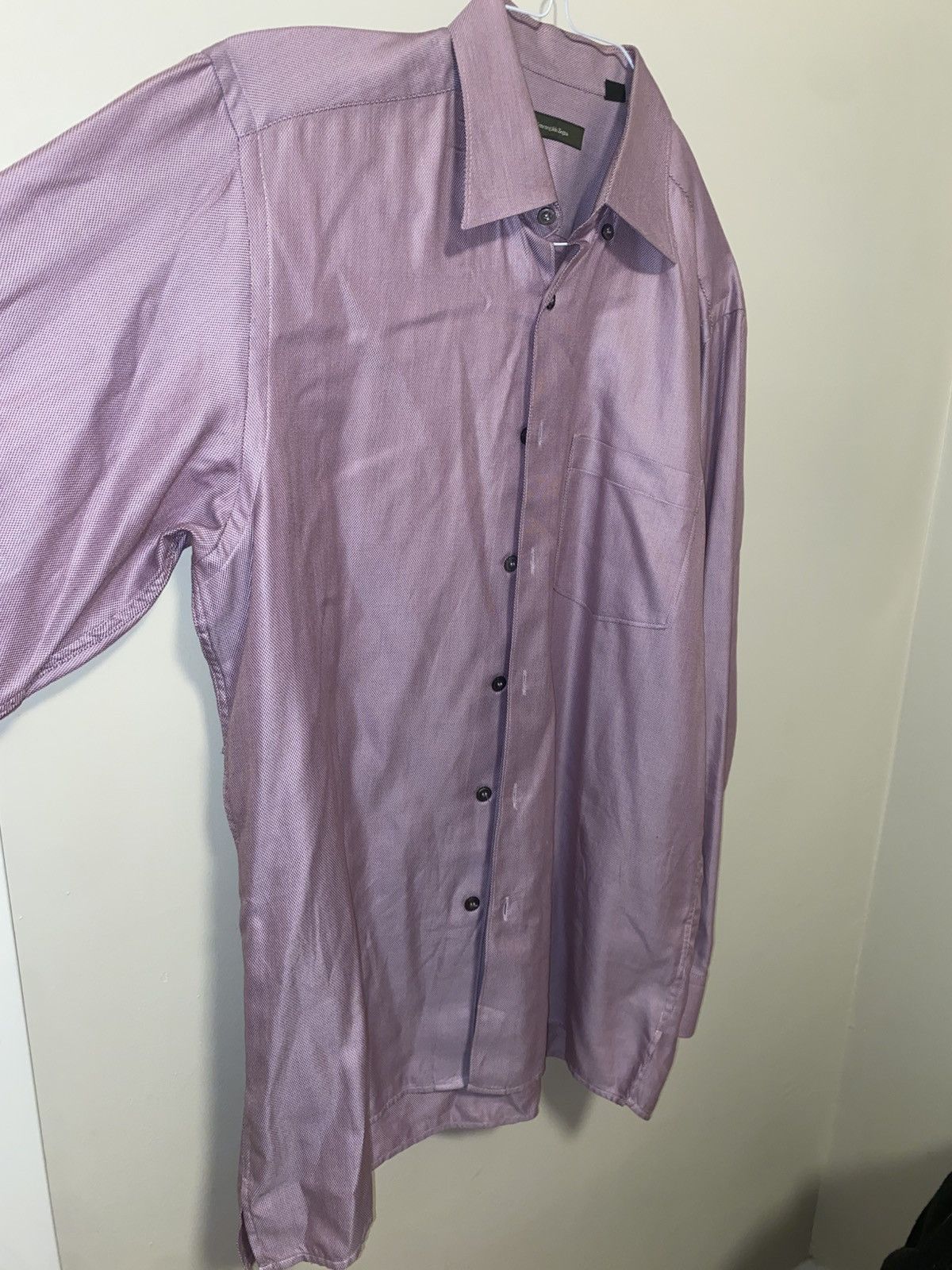 Ermenegildo Zegna ERMENEGILDO ZEGNA BUTTON UP SHIRT Size US L / EU 52-54 / 3 - 2 Thumbnail