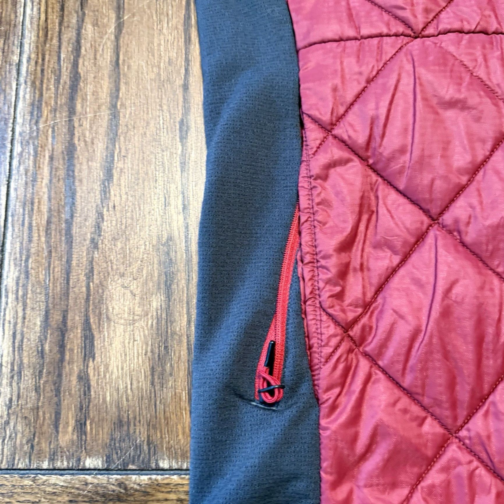 Smartwool Smartwool Smartloft Jacket Mens XXL Red Gray Hybrid Puffer Midweight Zip Pockets Size US XXL / EU 58 / 5 - 4 Thumbnail