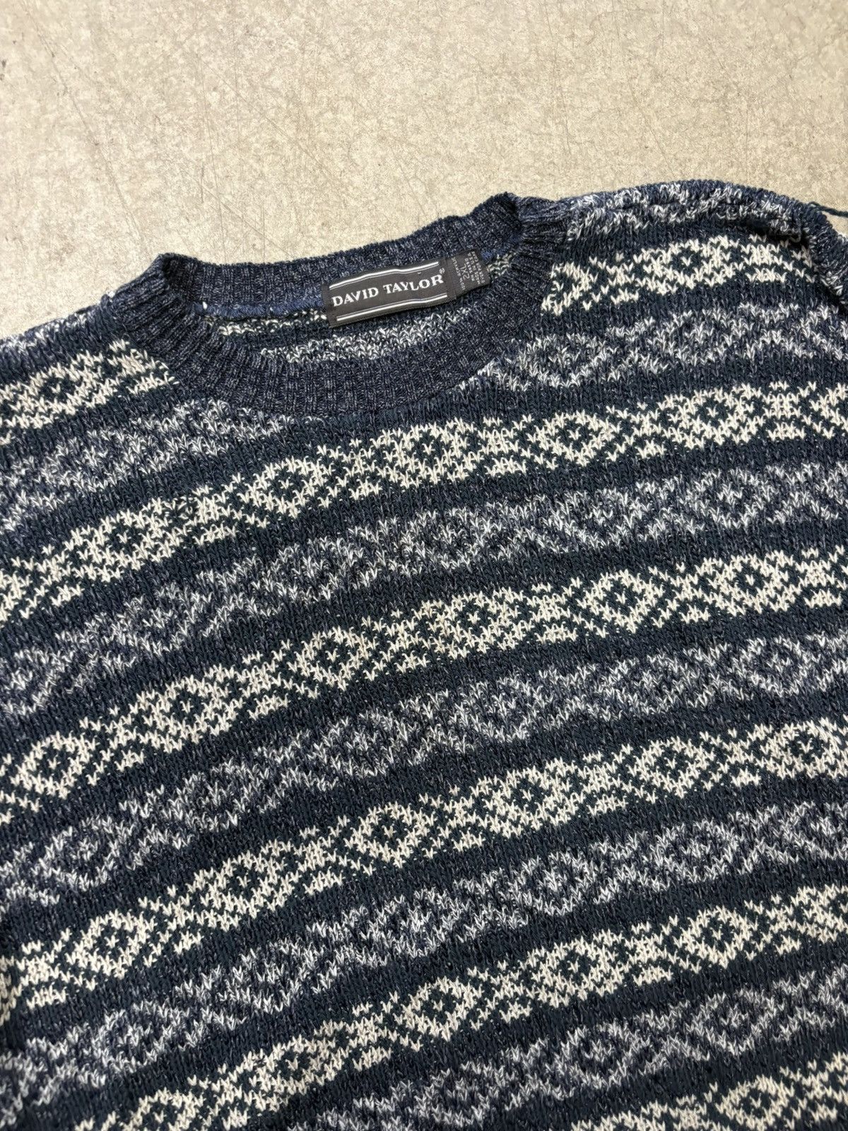 David Taylor Vintage David Taylor Knit Sweater Size US XXL / EU 58 / 5 - 3 Thumbnail