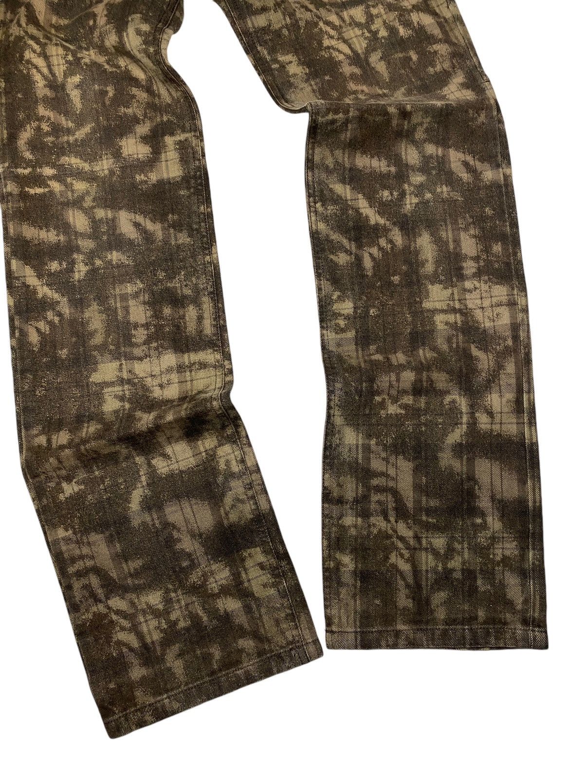 If Six Was Nine × Le Grande Bleu (L.G.B.) × Tornado Mart 2000's 291295 Homme Abstract Gradient Pants Size US 27 - 4 Thumbnail
