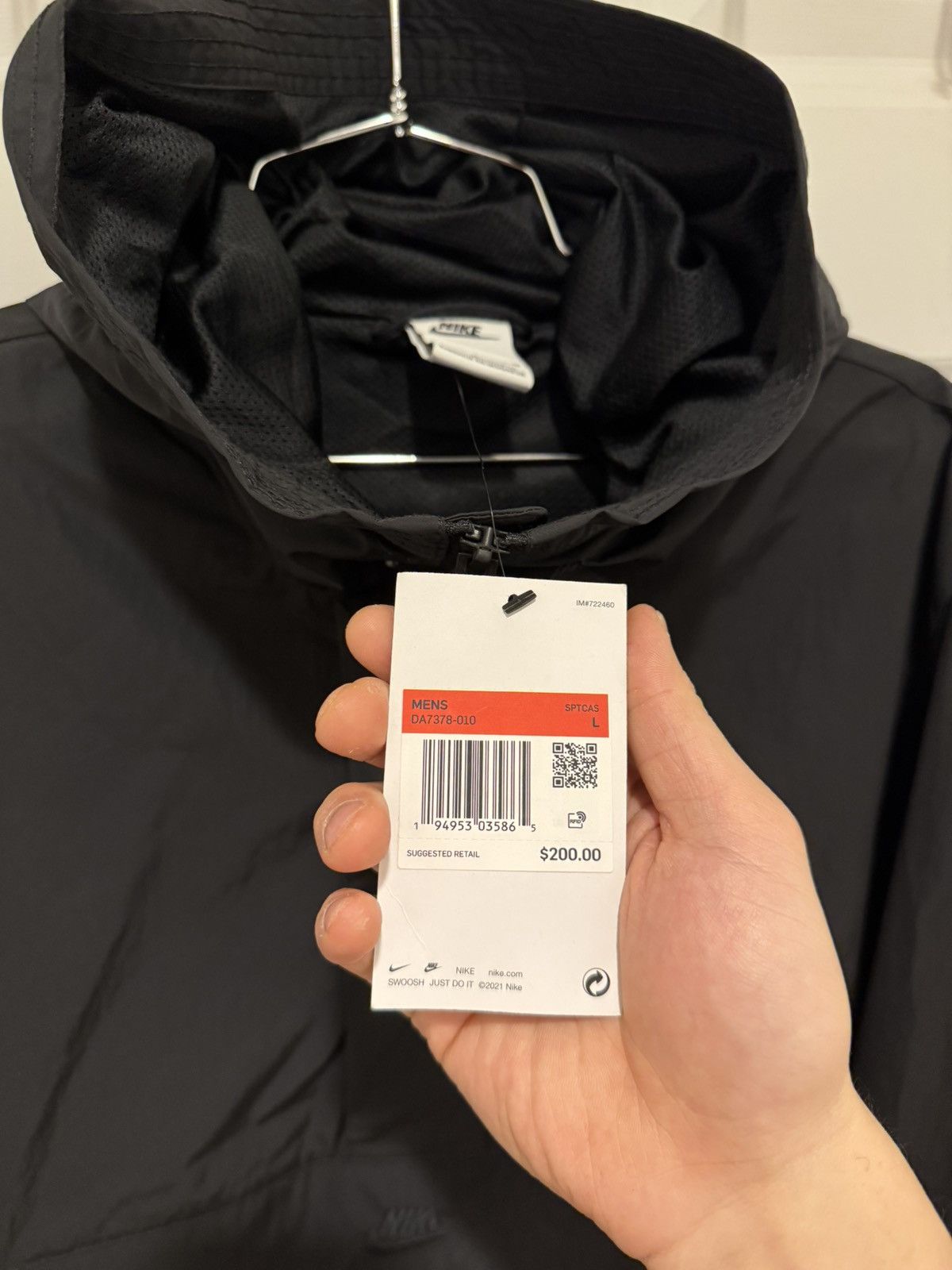 Nike Nike Water Repellent Anorak Size US L / EU 52-54 / 3 - 7 Thumbnail