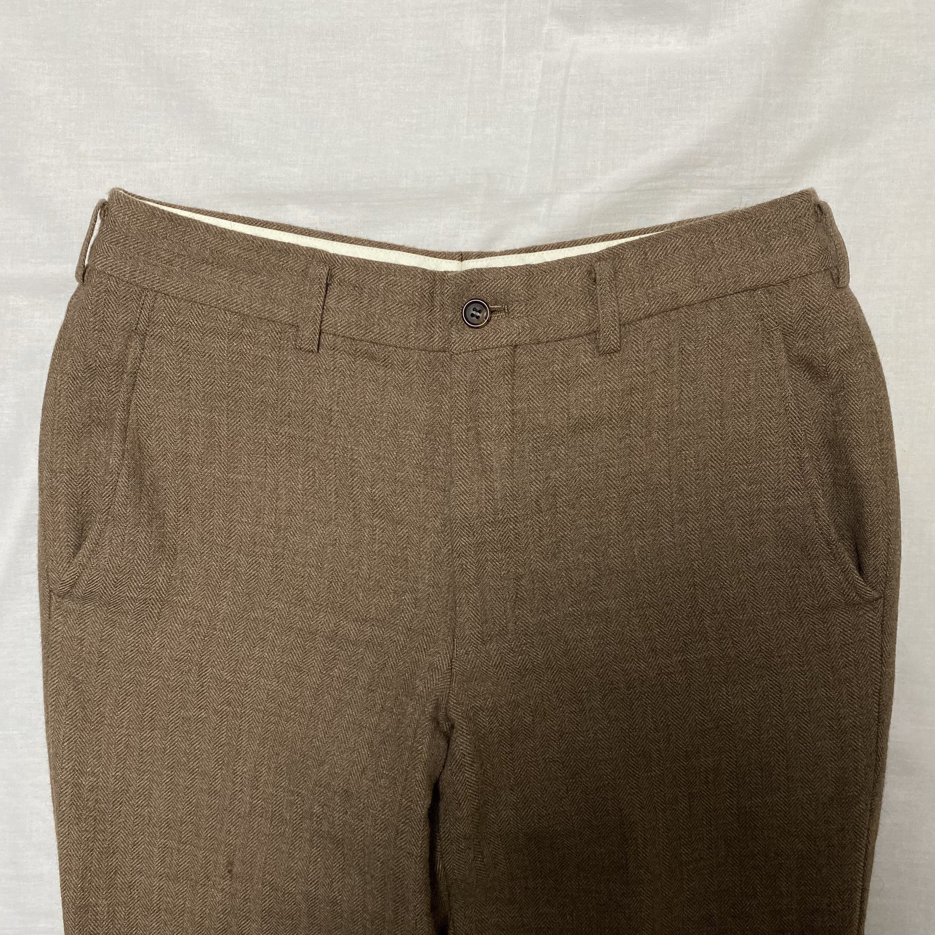 Comme des Garcons × Comme des Garcons Homme × Comme des Garcons Homme Plus Comme des Garçons Homme Plus Brown Trousers Size 36R - 3 Thumbnail