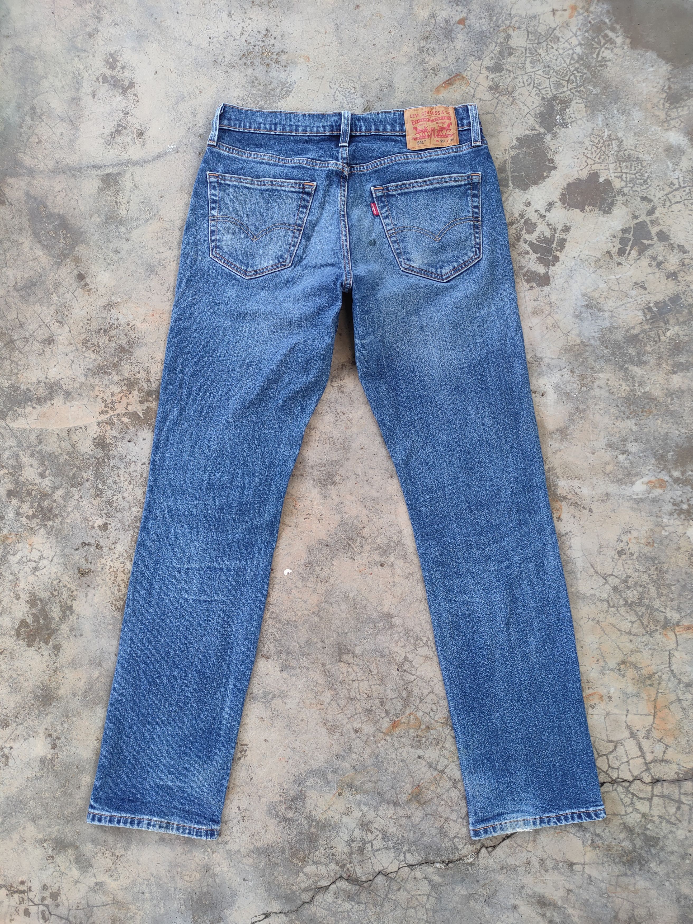 Jean × Levi's W31 LEVI'S 541 FADED SKINNY JEANS DENIM PANTS Size US 31 - 7 Thumbnail