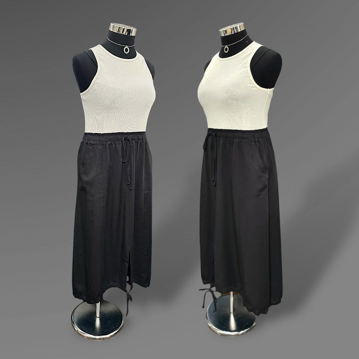 Other Melloday Women’s Mixed Media Twofer Maxi Dress Sz L Size L / US 10 / IT 46 - 9 Thumbnail