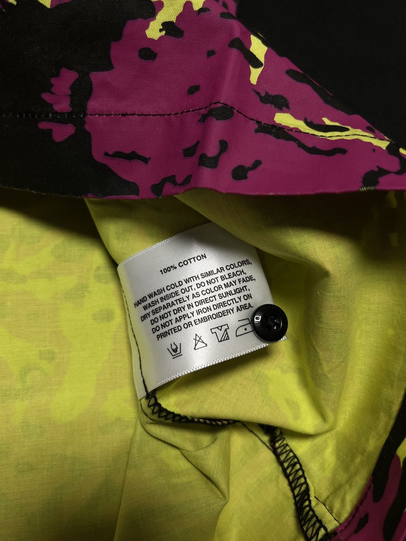 Billionaire Boys Club Billionaire Boys Club BBC Fish Camo Vacation Shirt Pink L Size US L / EU 52-54 / 3 - 9 Thumbnail