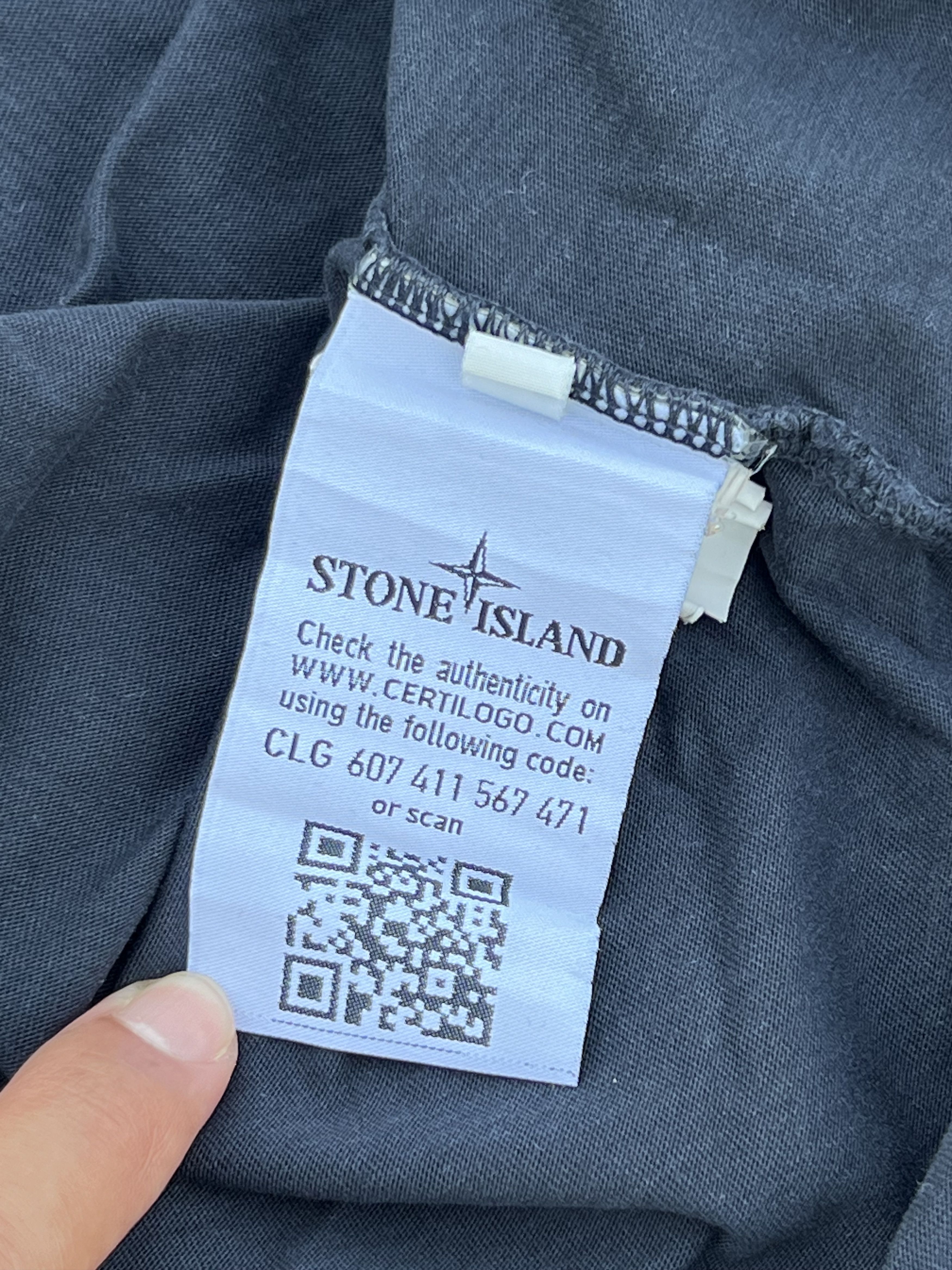 Stone Island Stone Island Compass-patch cotton T-shirt Size US XXL / EU 58 / 5 - 7 Thumbnail