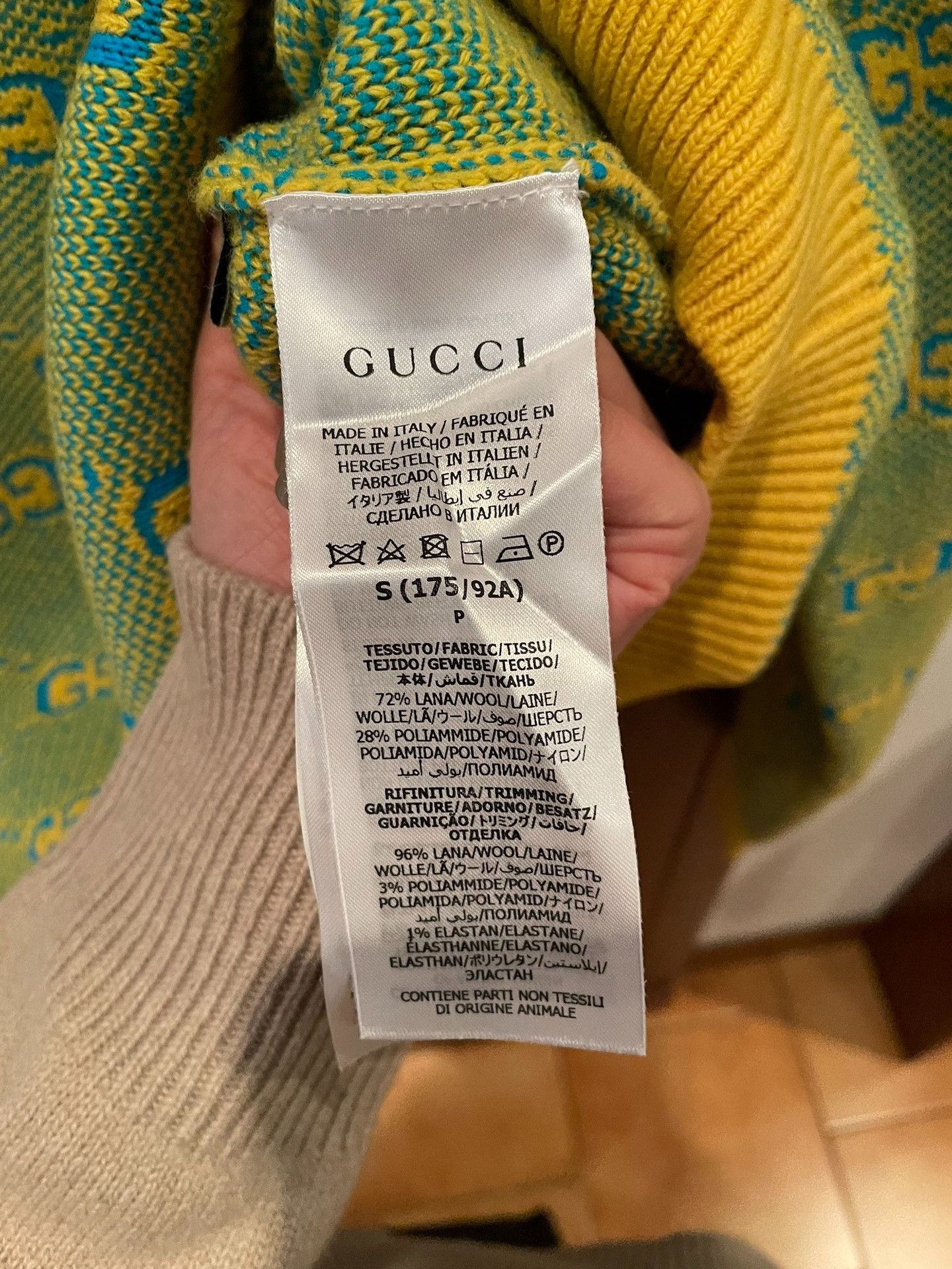 Gucci Gucci Full-print sweater 2501-Nextarrow Size US S / EU 44-46 / 1 - 4 Thumbnail
