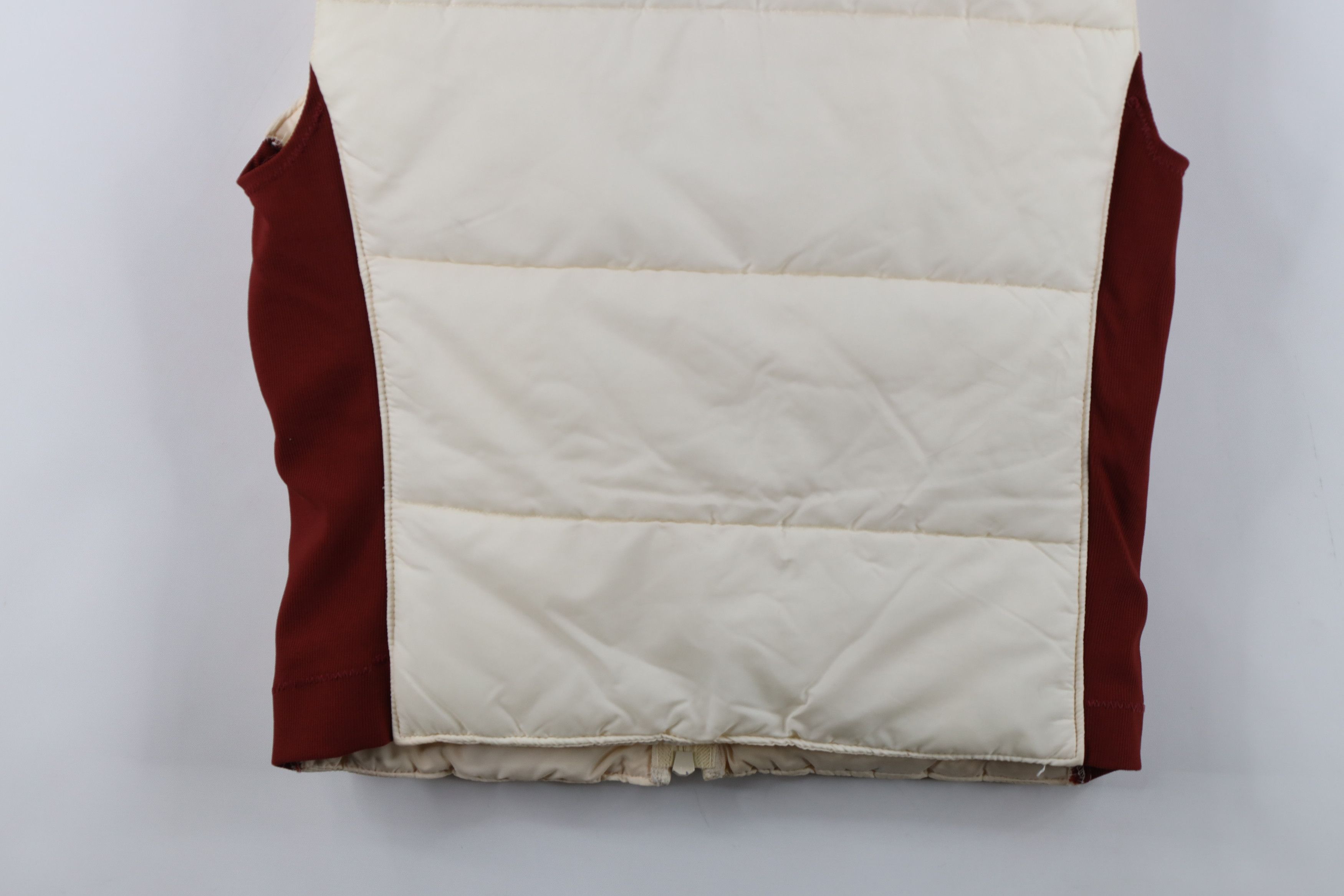 Vintage Vintage 70s Streetwear Full Zip Puffer Vest Jacket Cream Size M / US 6-8 / IT 42-44 - 15 Thumbnail
