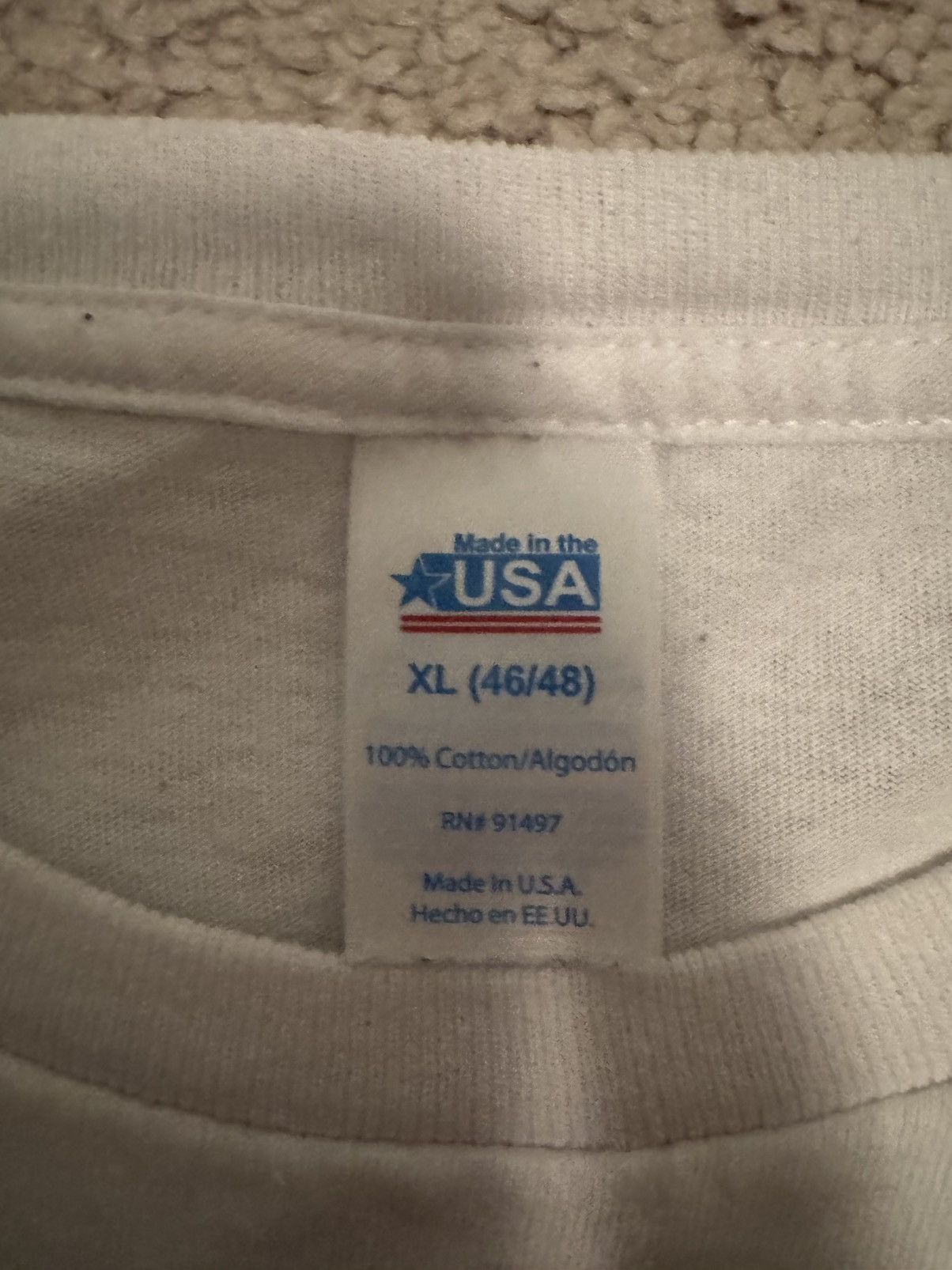 Vintage Boxy Vintage 2000s USA Tshirt Size US XL / EU 56 / 4 - 3 Thumbnail