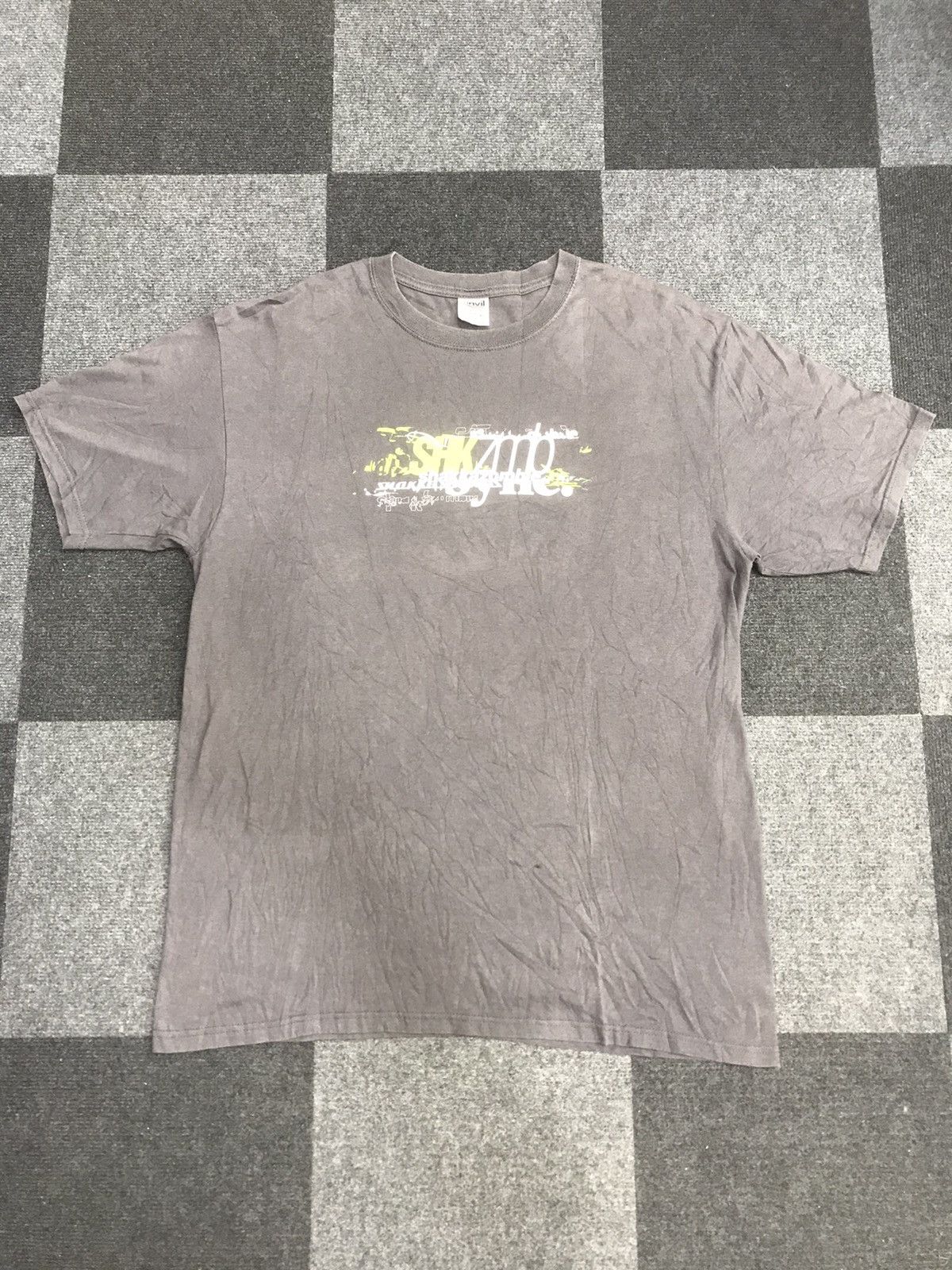 image of Archival Clothing x Band Tees Vintage Archival 90's Shakkazombie Hip Hop Band Shirt in Grey (Size X