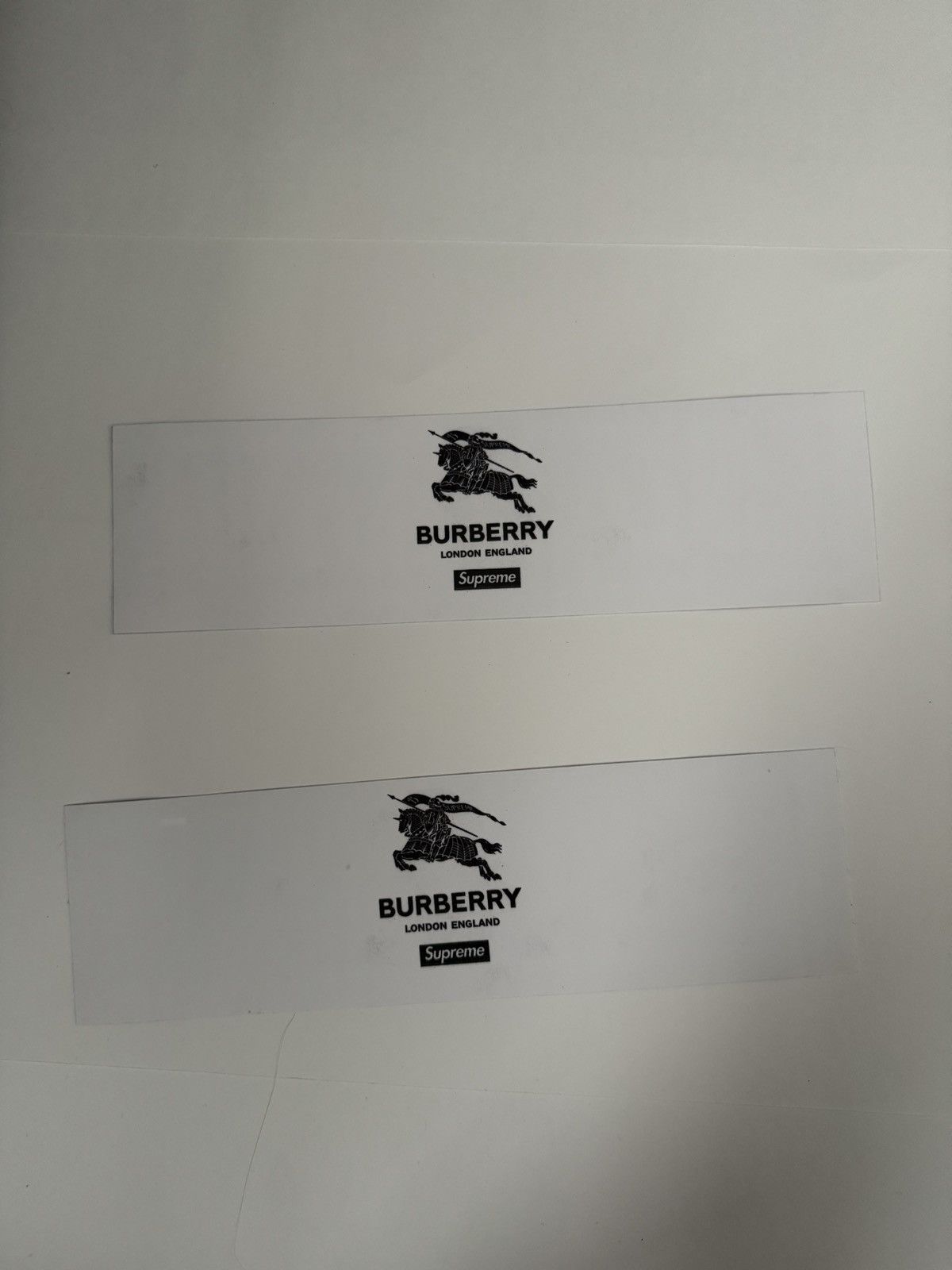 Burberry × Supreme Supreme Burberry Sticker set Size ONE SIZE - 2 Thumbnail