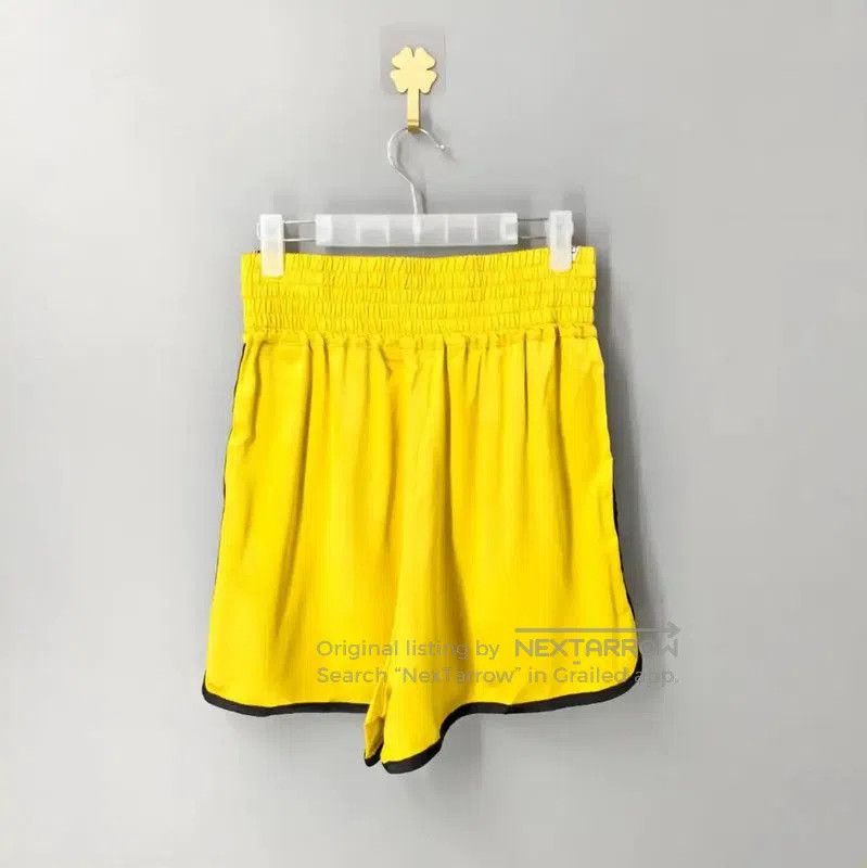 Dior Dior Yellow Polyester Women's Shorts . Size 22" - 2 Thumbnail