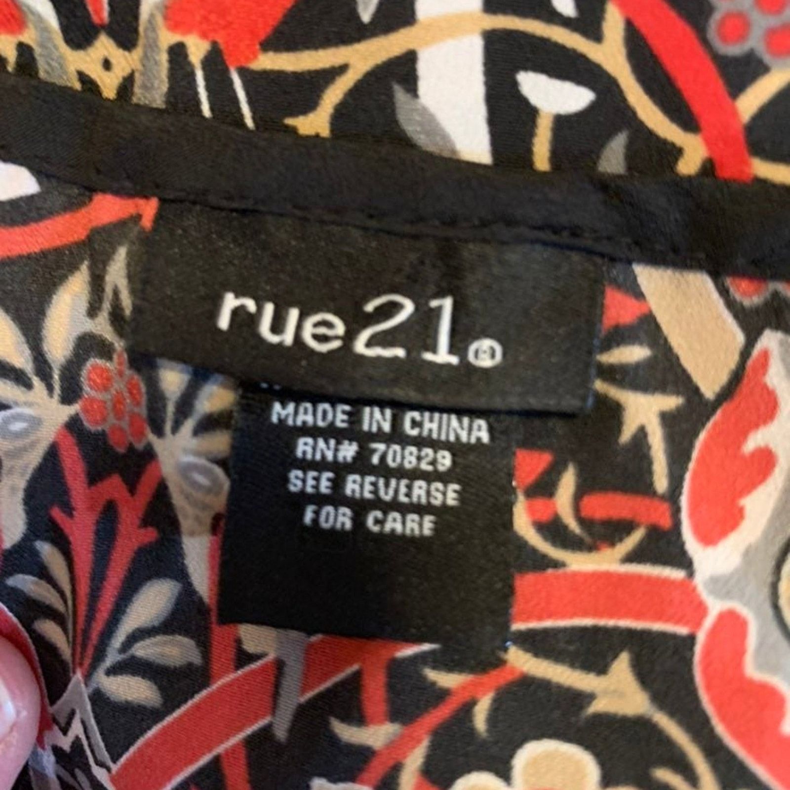 rue21 rue21 Women's XL Camisole Top Fringed Hem Boho Hippie Crop Size XL / US 12-14 / IT 48-50 - 6 Thumbnail