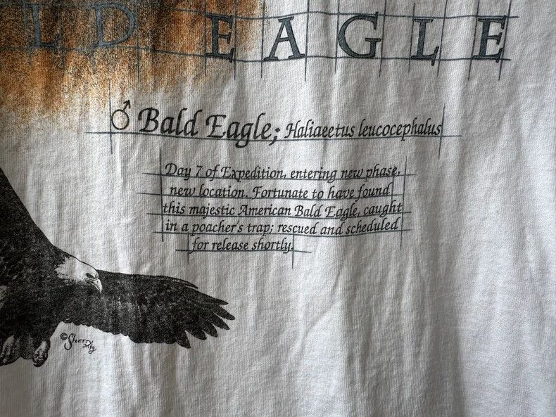 Vintage VintageTee 90s Bald Eagle 2505-Nextarrow Size US XL / EU 56 / 4 - 5 Thumbnail