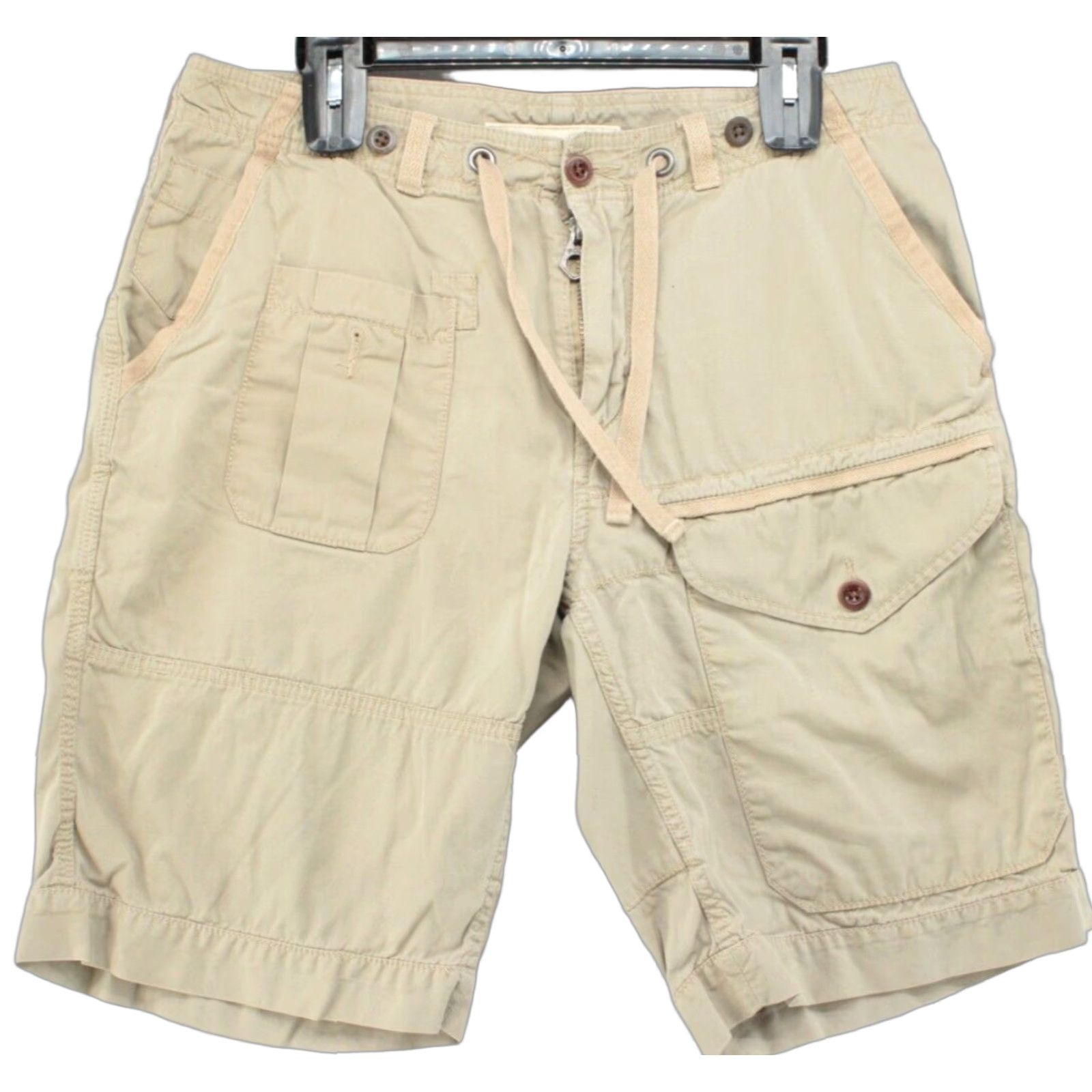 Polo Ralph Lauren VTG Polo Ralph Lauren Cargo Shorts Mens 32 Khaki Military Paratrooper Utility Cargo Shorts Size US XS / EU 42 / 0 - 1 Thumbnail