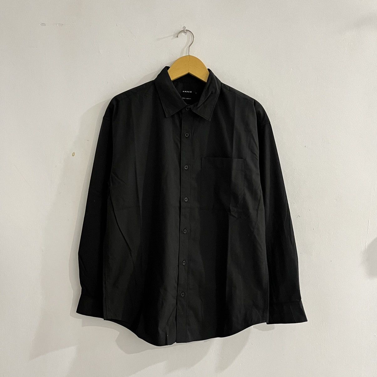 Japanese Brand andew - basic longsleeve shirt Size US L / EU 52-54 / 3 - 1 Thumbnail