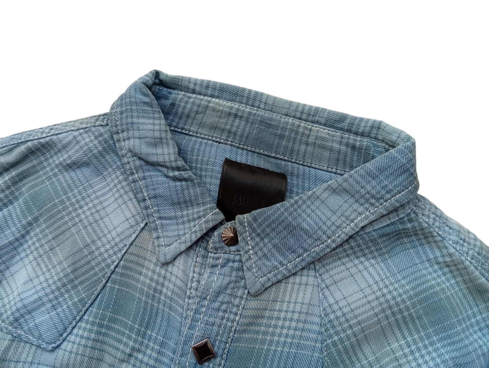 Japanese Brand MIDAS western plaid flanel shirt Size US S / EU 44-46 / 1 - 3 Thumbnail