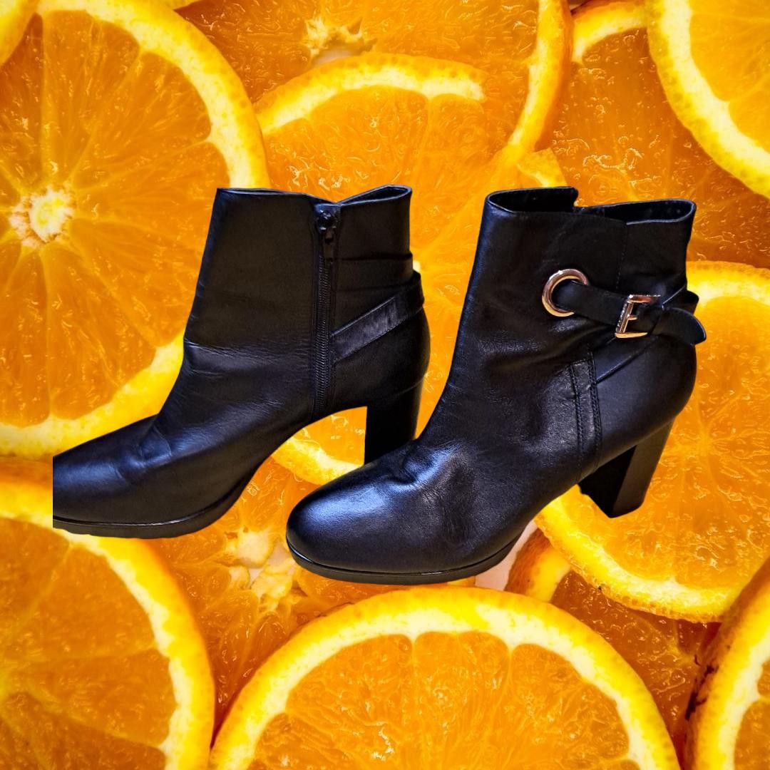 Other Bella-Vita High Heel Ankle Boots with Decorative Buckle Size Size US 11 / IT 41 - 1 Thumbnail