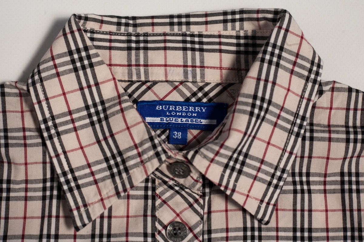 Burberry Burberry Blue Label Vintage Nova Check Buttons Shirt Size XS / US 0-2 / IT 36-38 - 3 Thumbnail