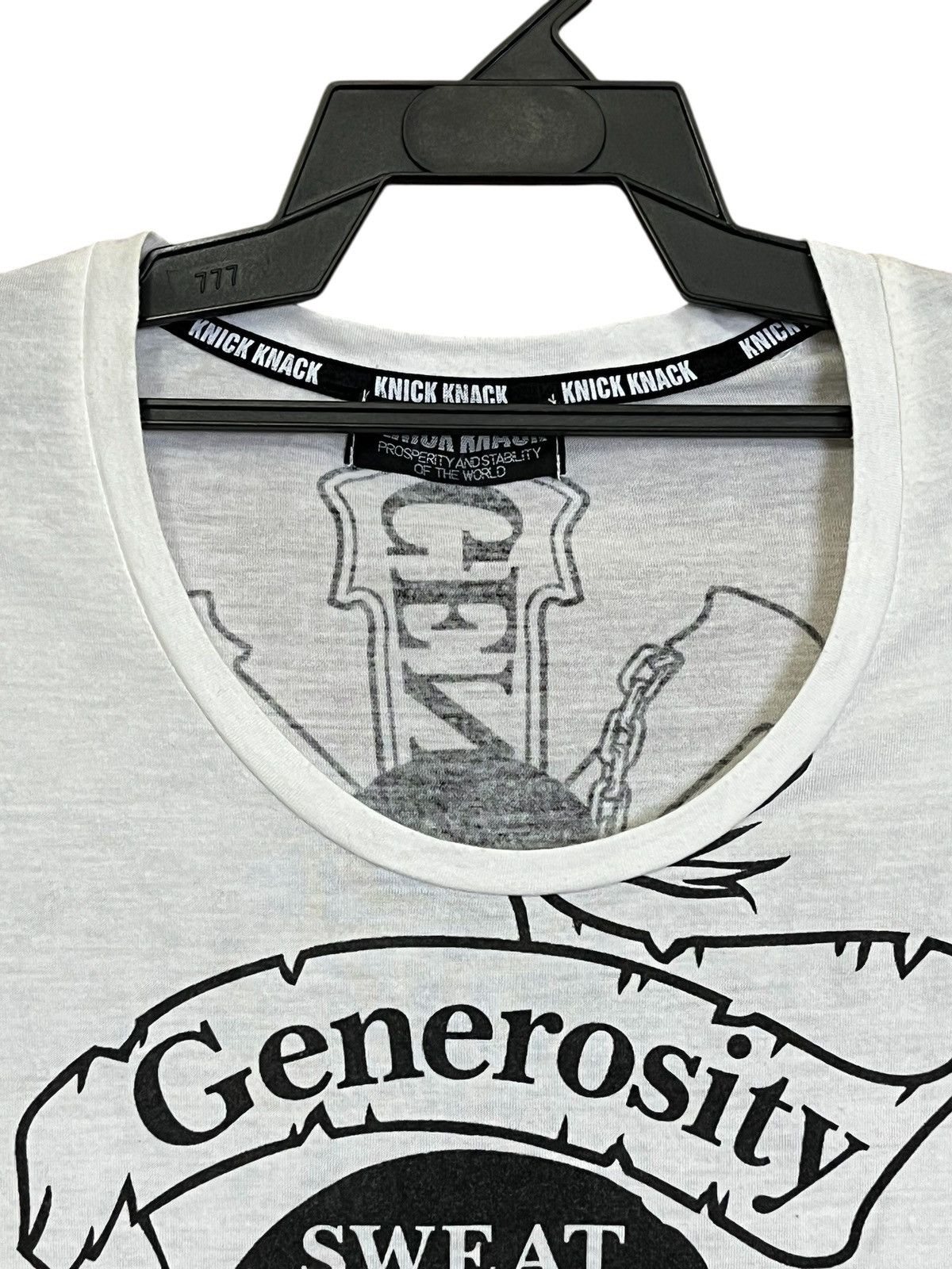 Japanese Brand Japanese cult GENEROSITY FRANCHIS by knick knack tee shirt Size US S / EU 44-46 / 1 - 6 Thumbnail