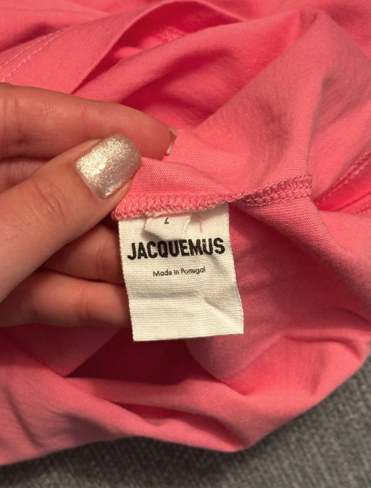 Jacquemus Jacquemus pink long sleeve Size L / US 10 / IT 46 - 5 Thumbnail