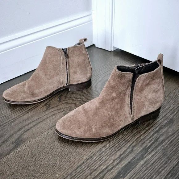 Other Andre Assous Suede Zip Ankle Bootie EU Sz 40 Size US 10 / IT 40 - 3 Thumbnail