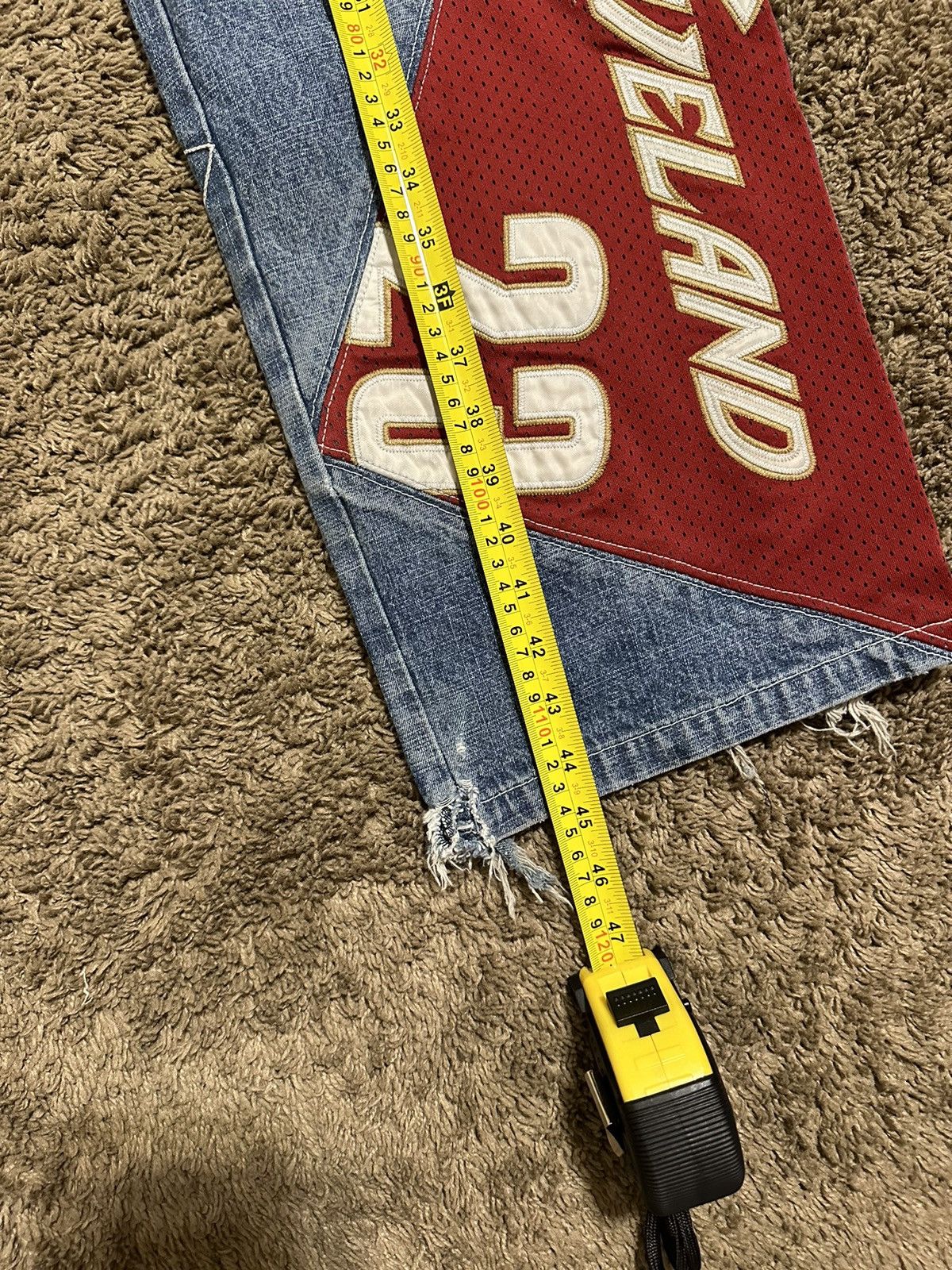 NBA × Vintage Vintage UNK NBA Cleveland Cavaliers pants 00s size 34x32 Size US 34 / EU 50 - 12 Thumbnail