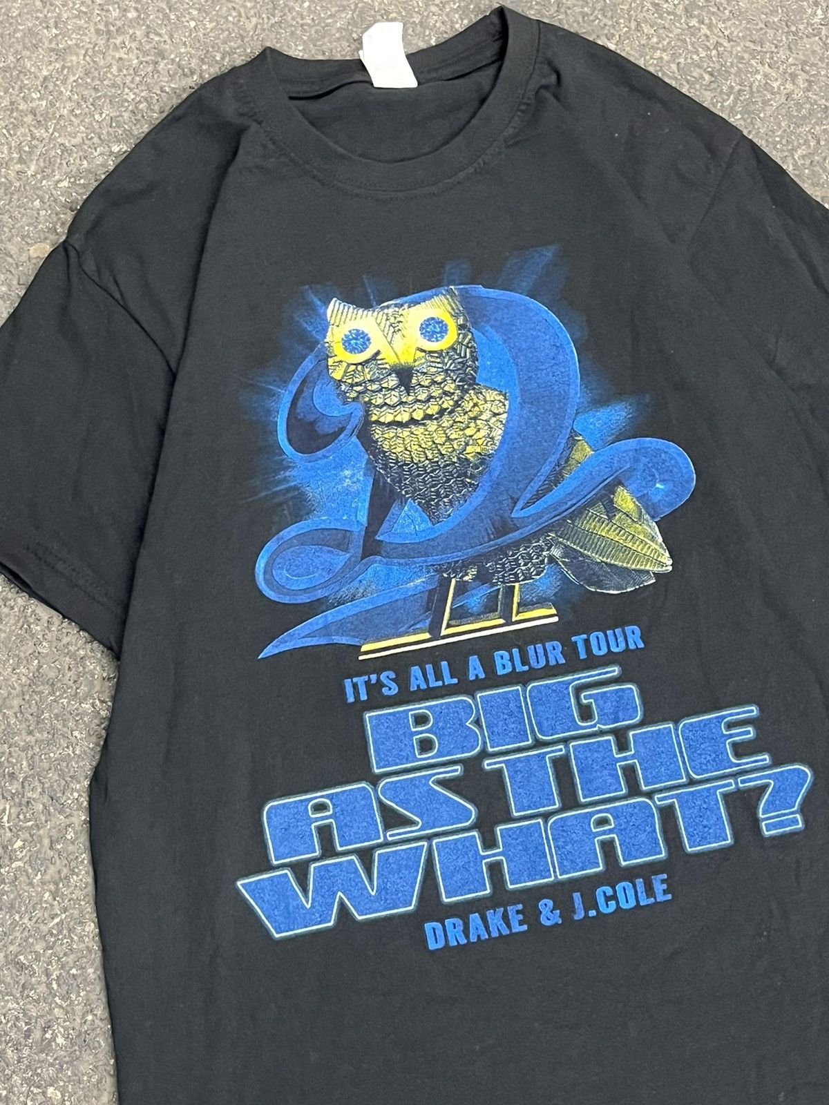 Vintage Drake j cole tour shirt hype rare streetwear skater hiphop Size US L / EU 52-54 / 3 - 7 Thumbnail